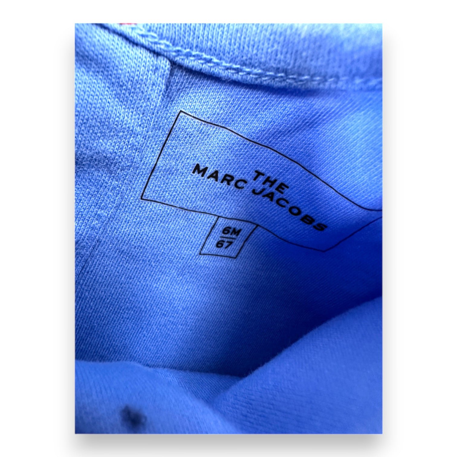 Blue Baby Jumpsuit - 6 months MARC JACOBS - Seconde Main Blue