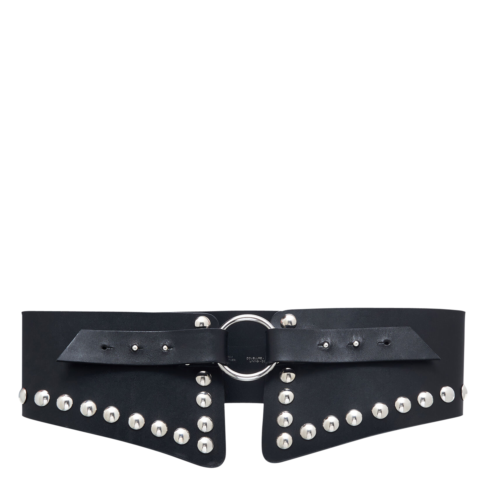 Suede belt IRO Black