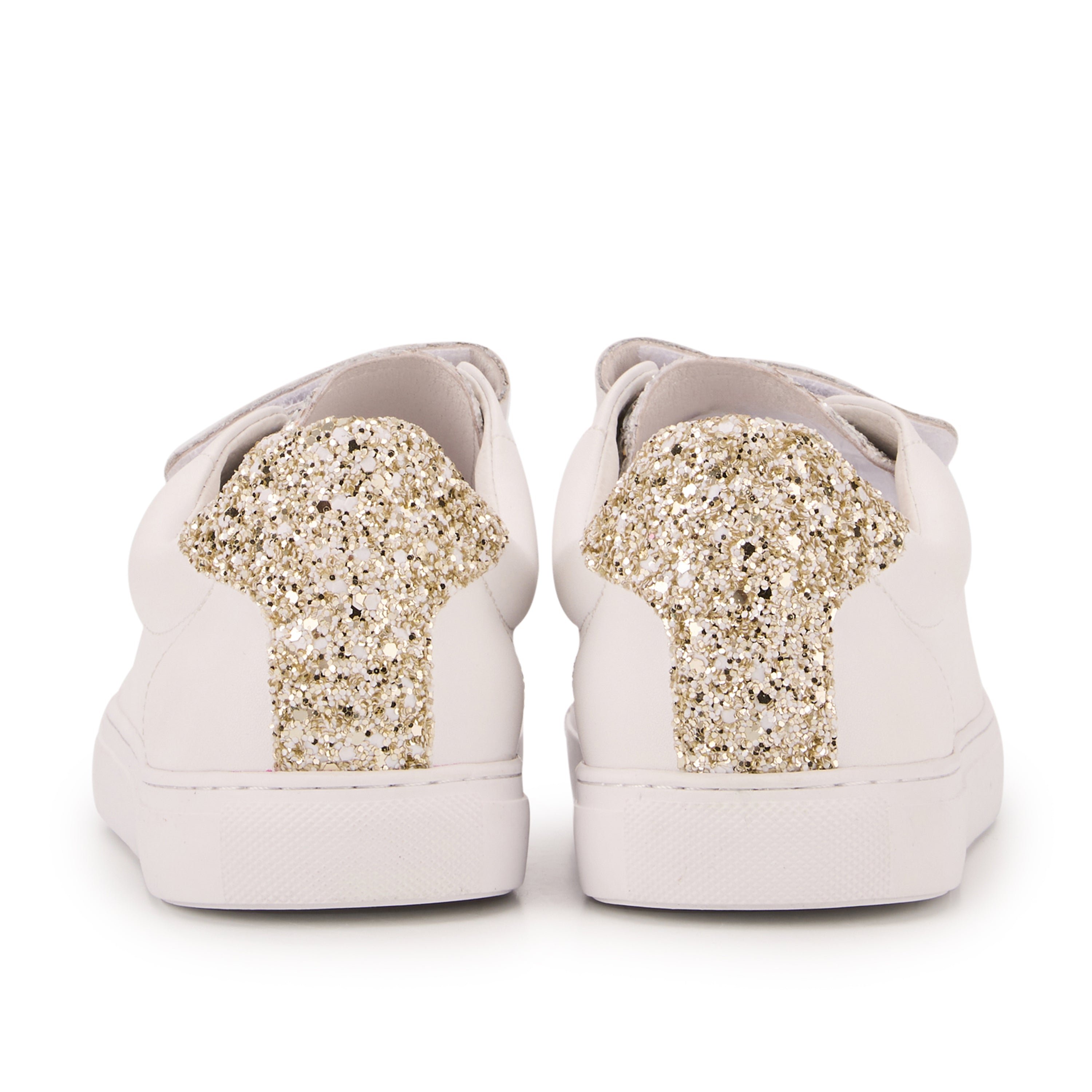 Jimmy leather sneakers BONS BAISERS PARIS White