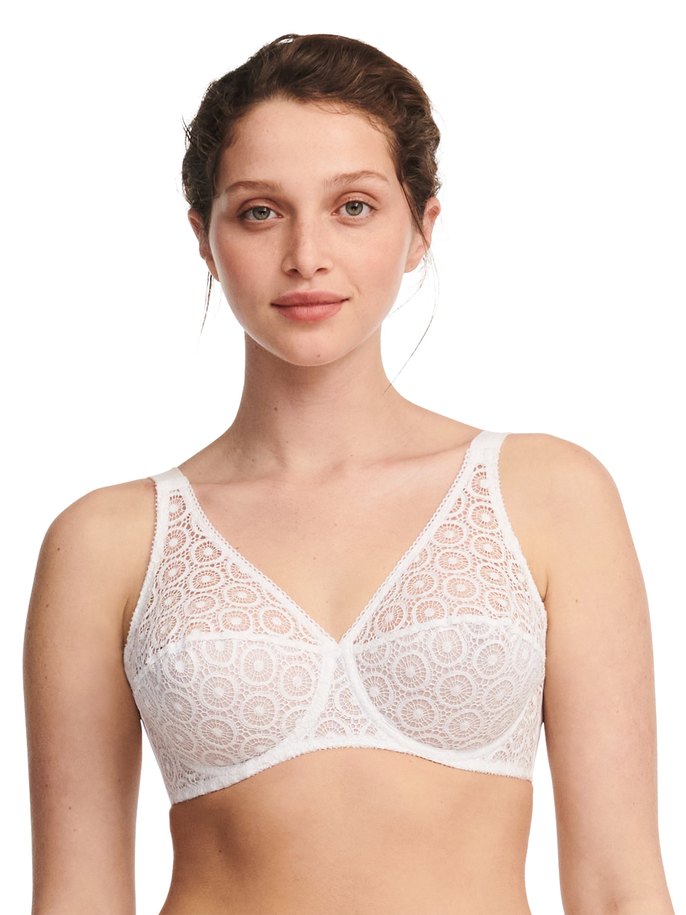 Full-cup bra CHANTELLE White