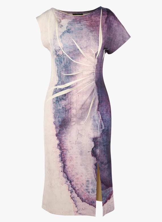 Cotelac Shop Basket Cotelac Round-neck Dress Vague Cotelac