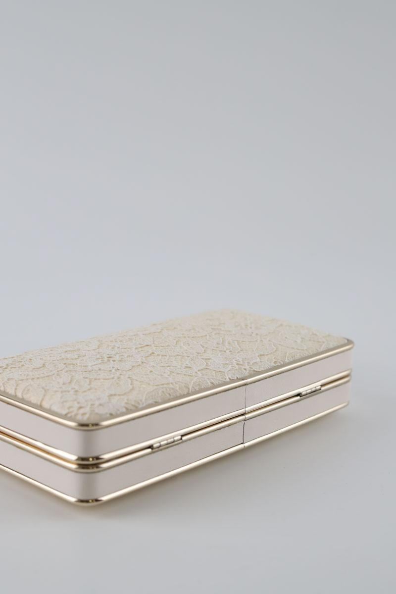 Leather messenger bag LK BENNETT - Seconde Main Beige