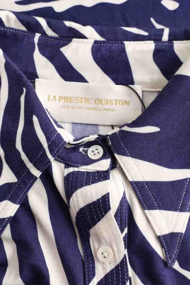 Blouse LA PRESTIC OUISTON- Seconde Main Blue