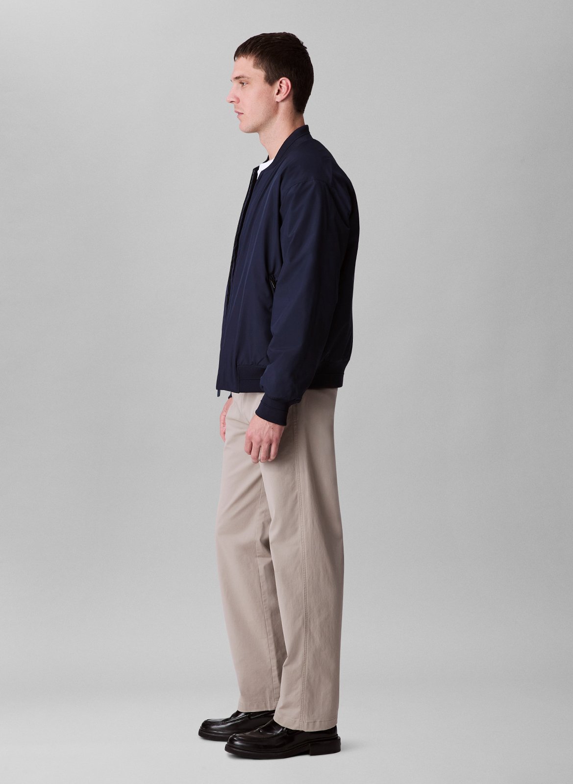 Blouson col rond CALVIN KLEIN Bleu