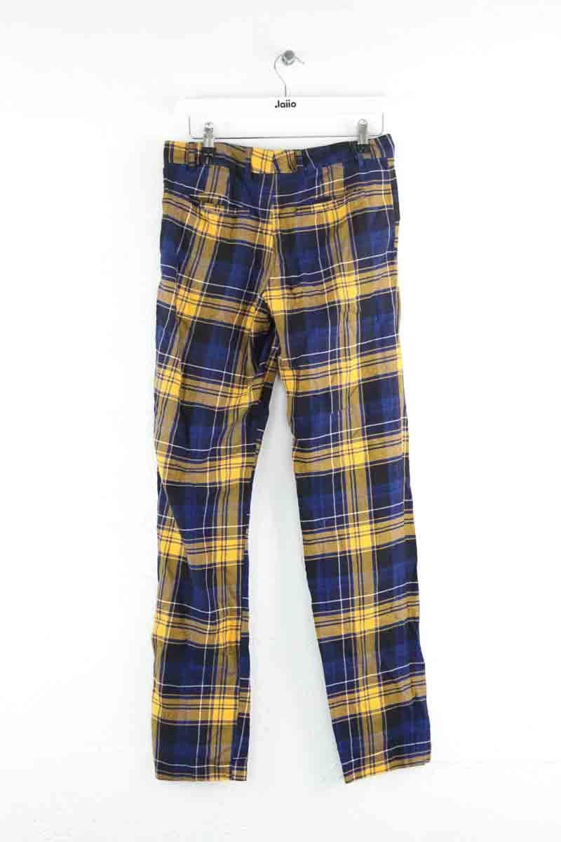 Slim cotton trousers MODETROTTER - Seconde Main Blue