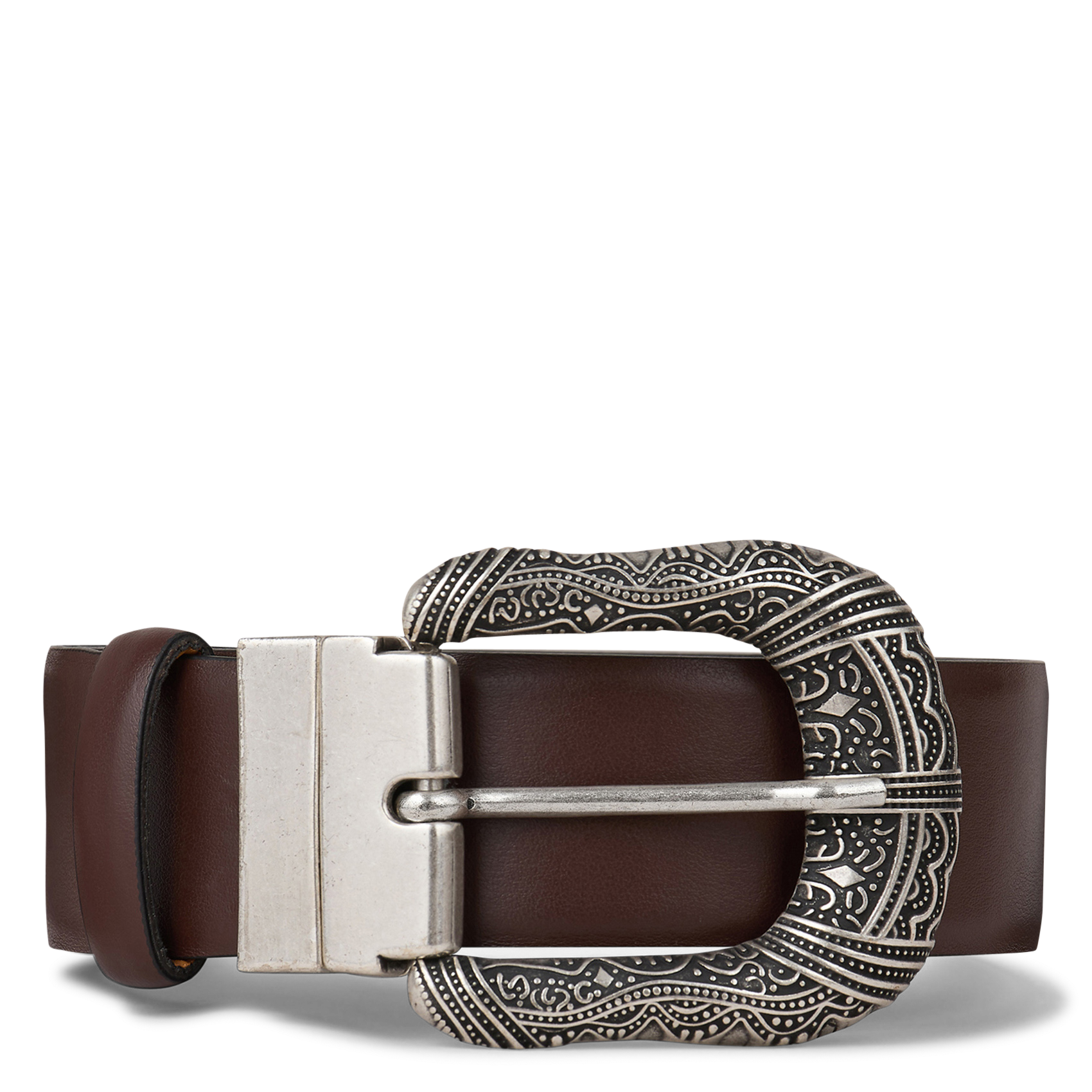 Ceinture en cuir BA&SH Noir