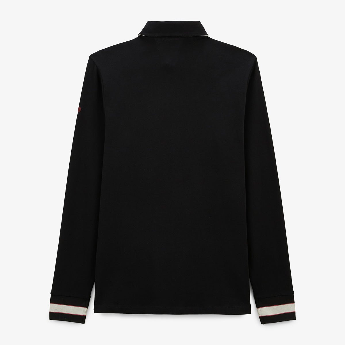 Long-sleeved rugby polo SERGE BLANCO Black
