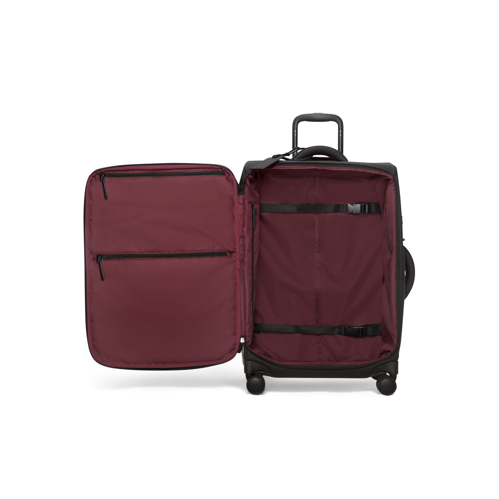 Lost in Berlin 4-wheel suitcase size M LIPAULT Black