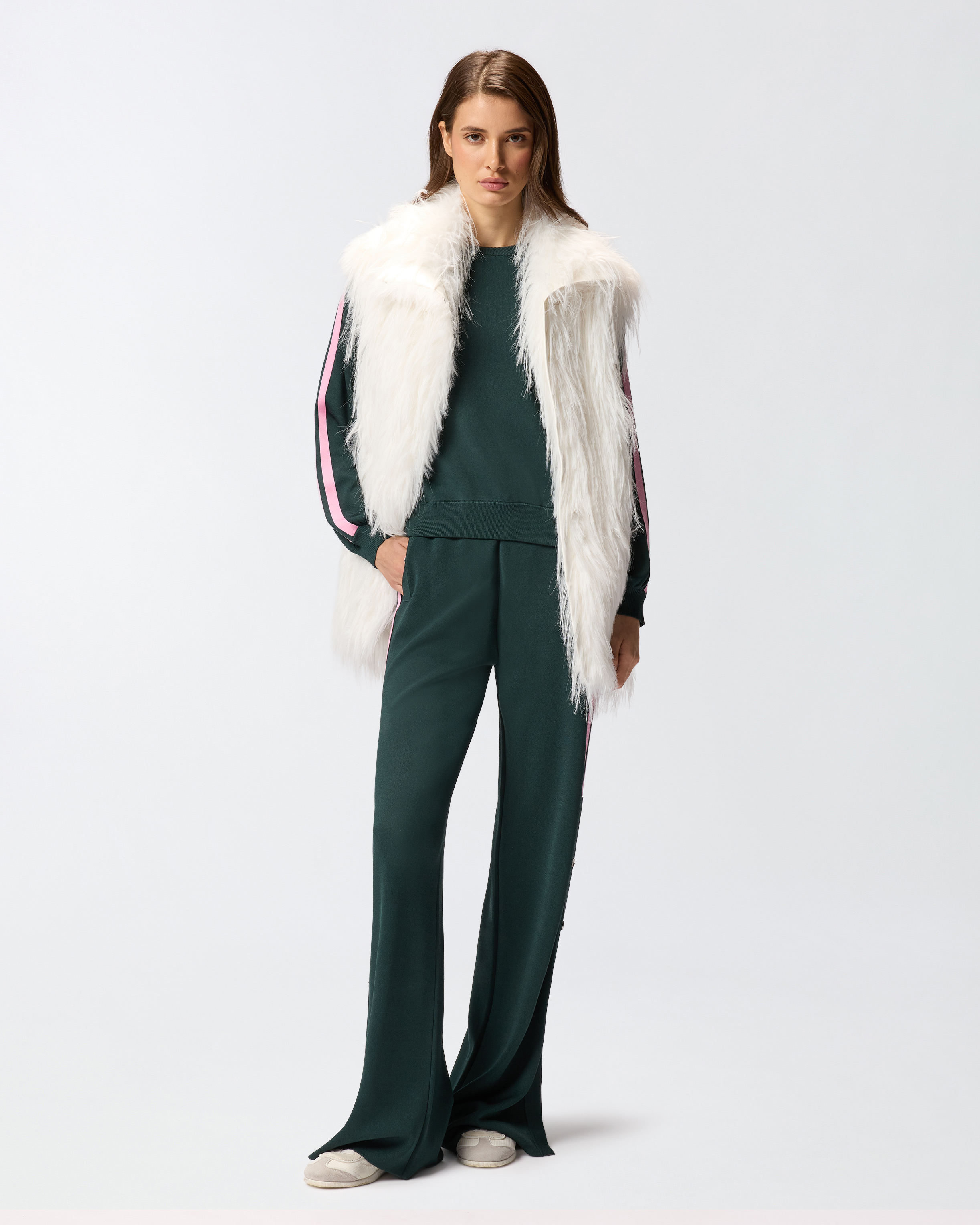 Jogging pants with love birds logo PINKO