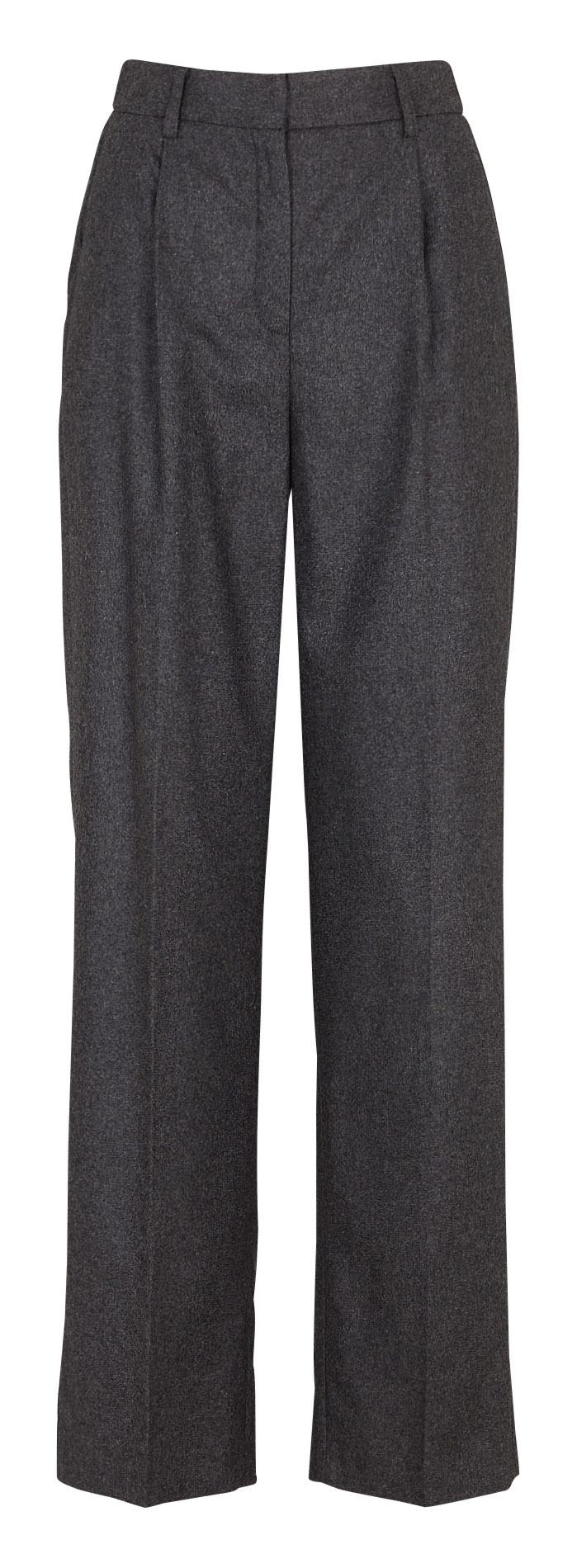 Straight wool trousers MAISON 123 Grey