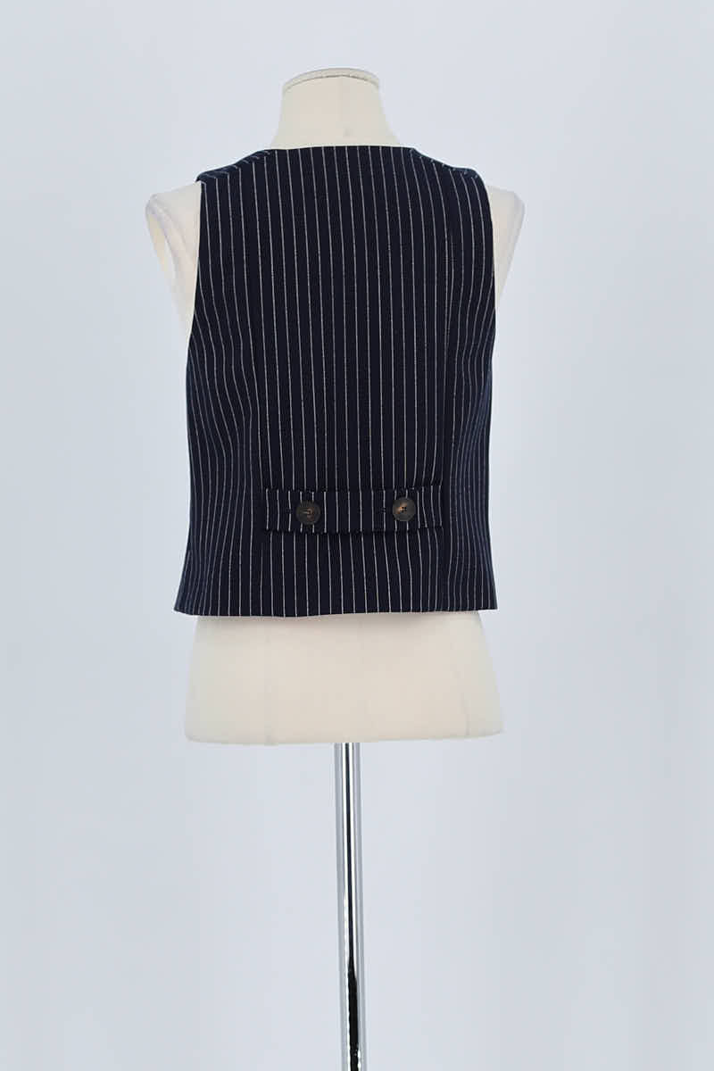 Azawood sleeveless top SEZANE - Seconde main Blue