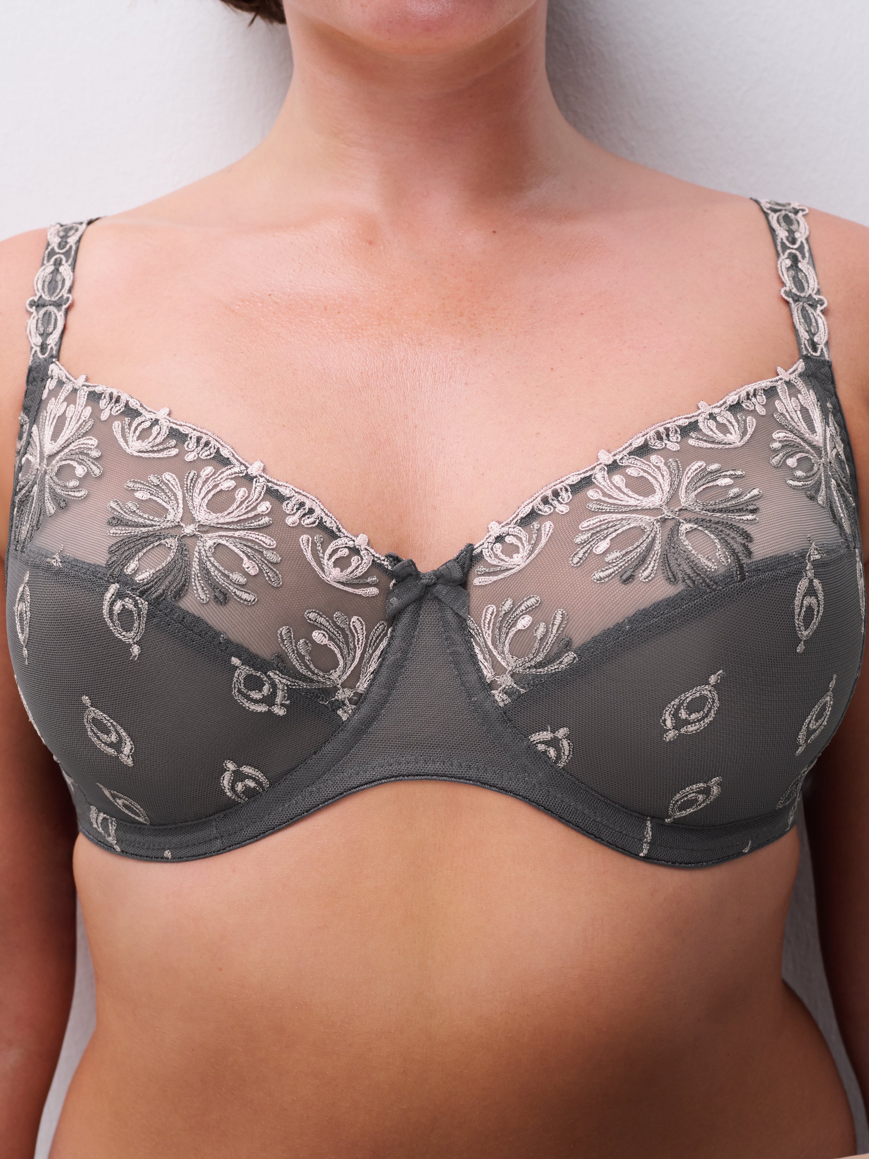 Full-cup bra CHANTELLE Grey