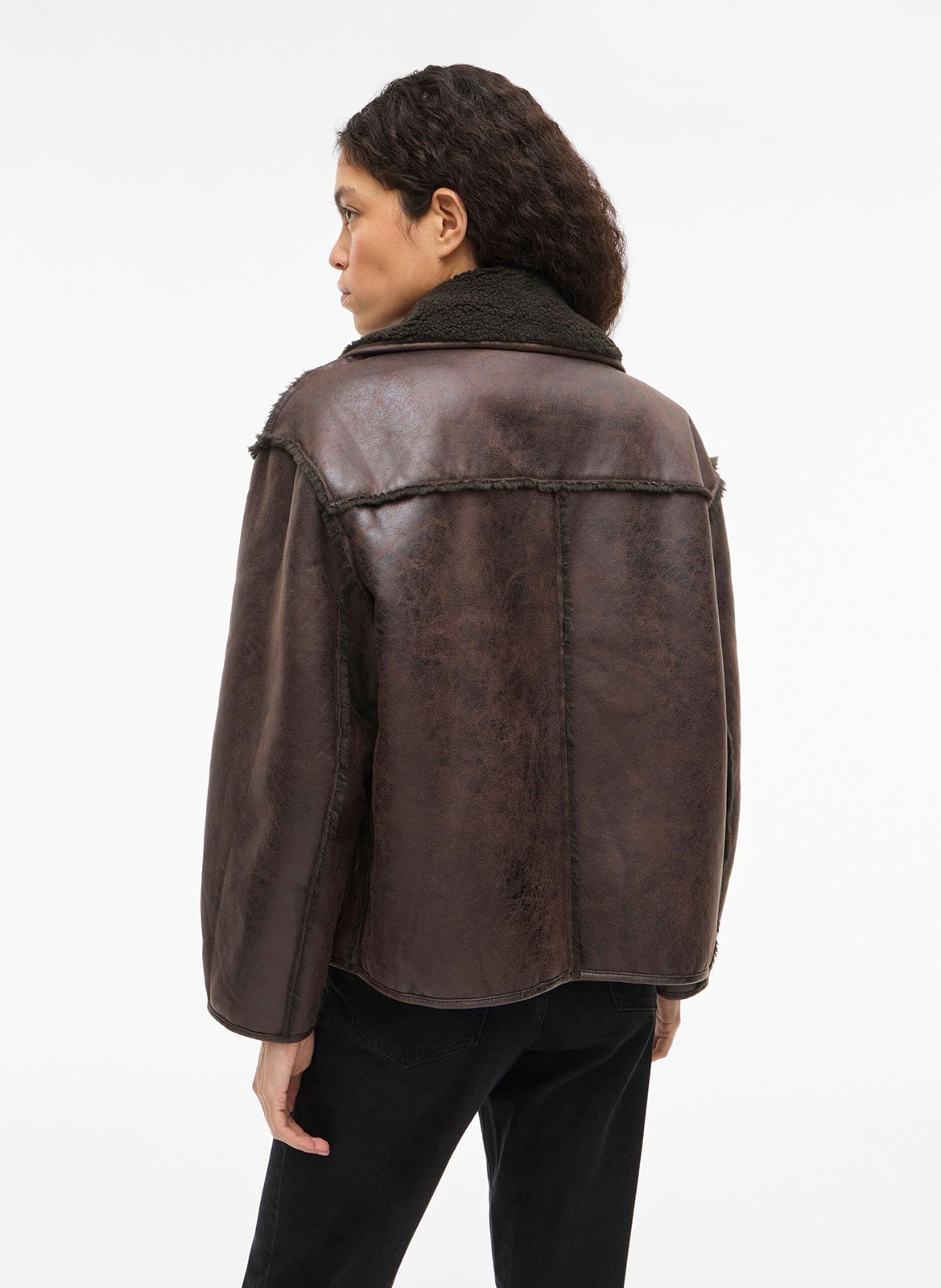 Mantel mit Reverskragen VILA Braun