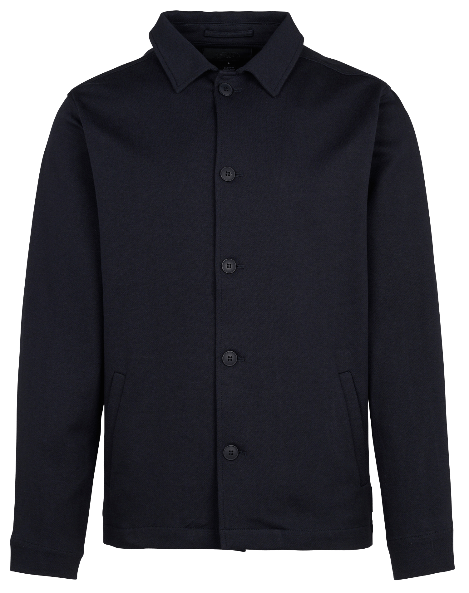 Veste droite en coton mélangé LE TEMPS DES CERISES Bleu