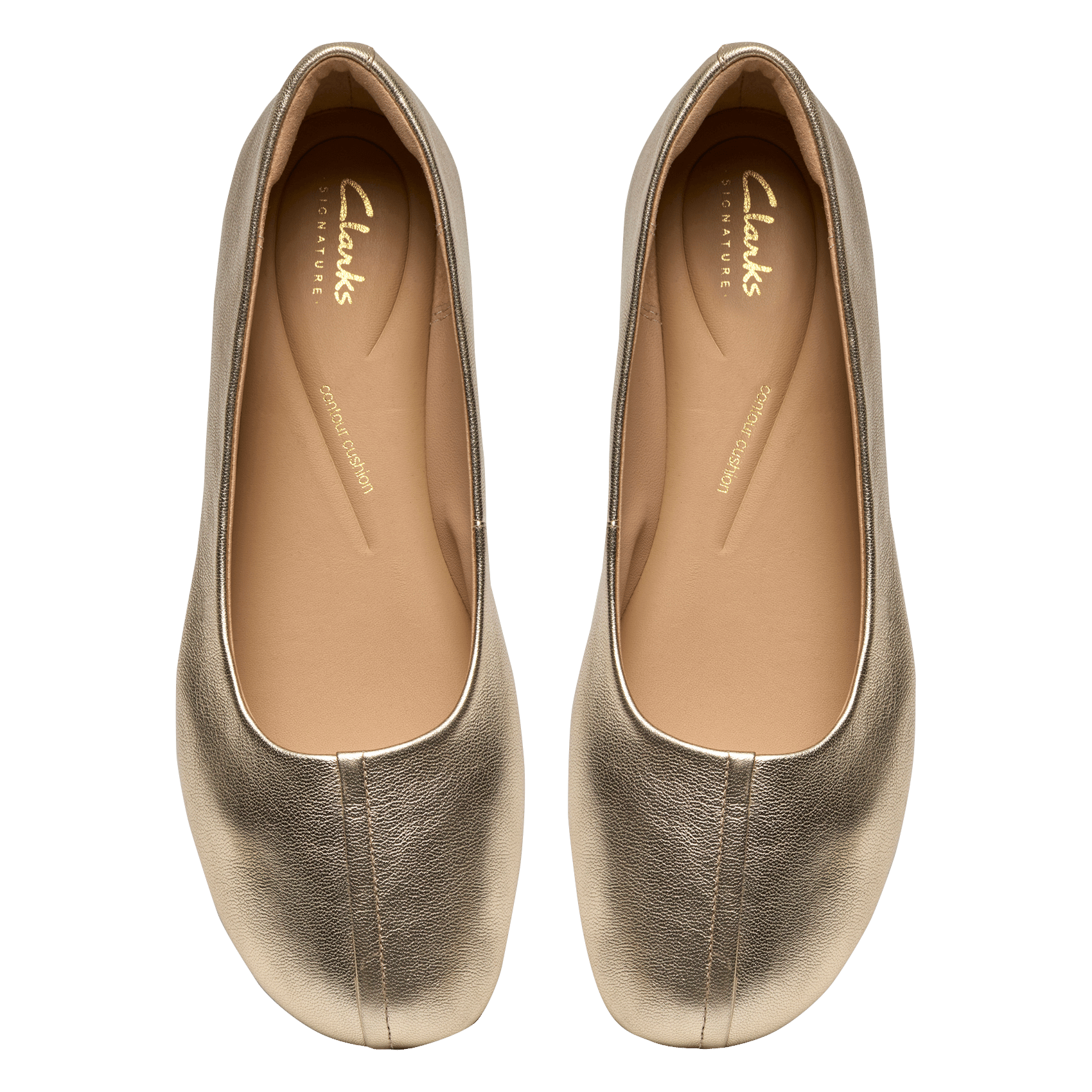 Ballet pumps CLARKS Golden