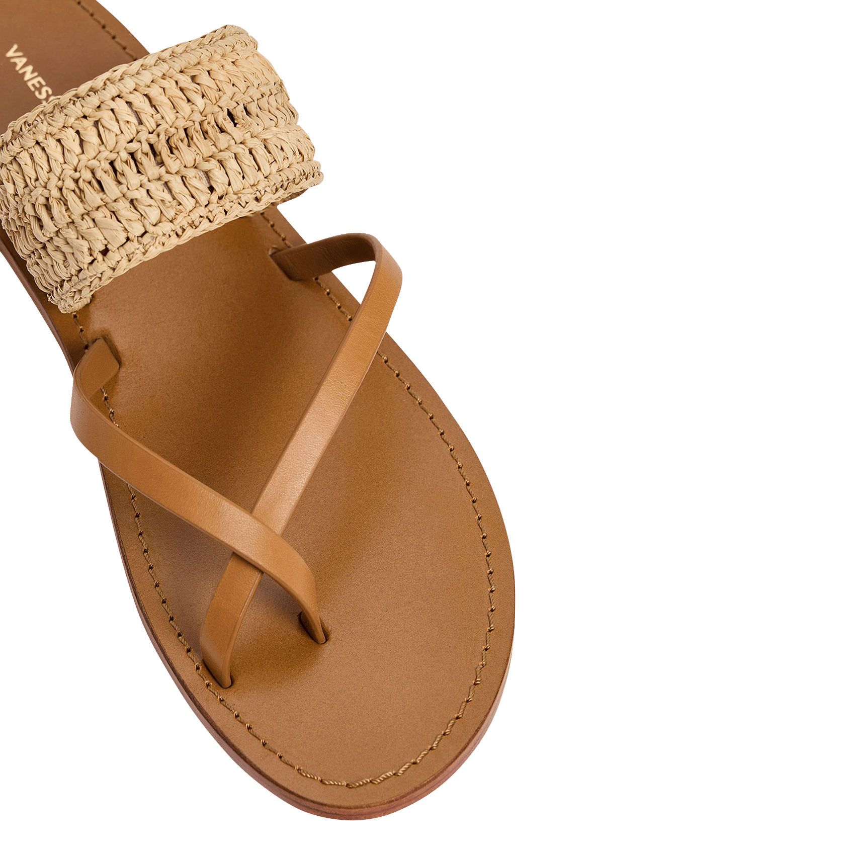 Leren sandalen VANESSA BRUNO Beige
