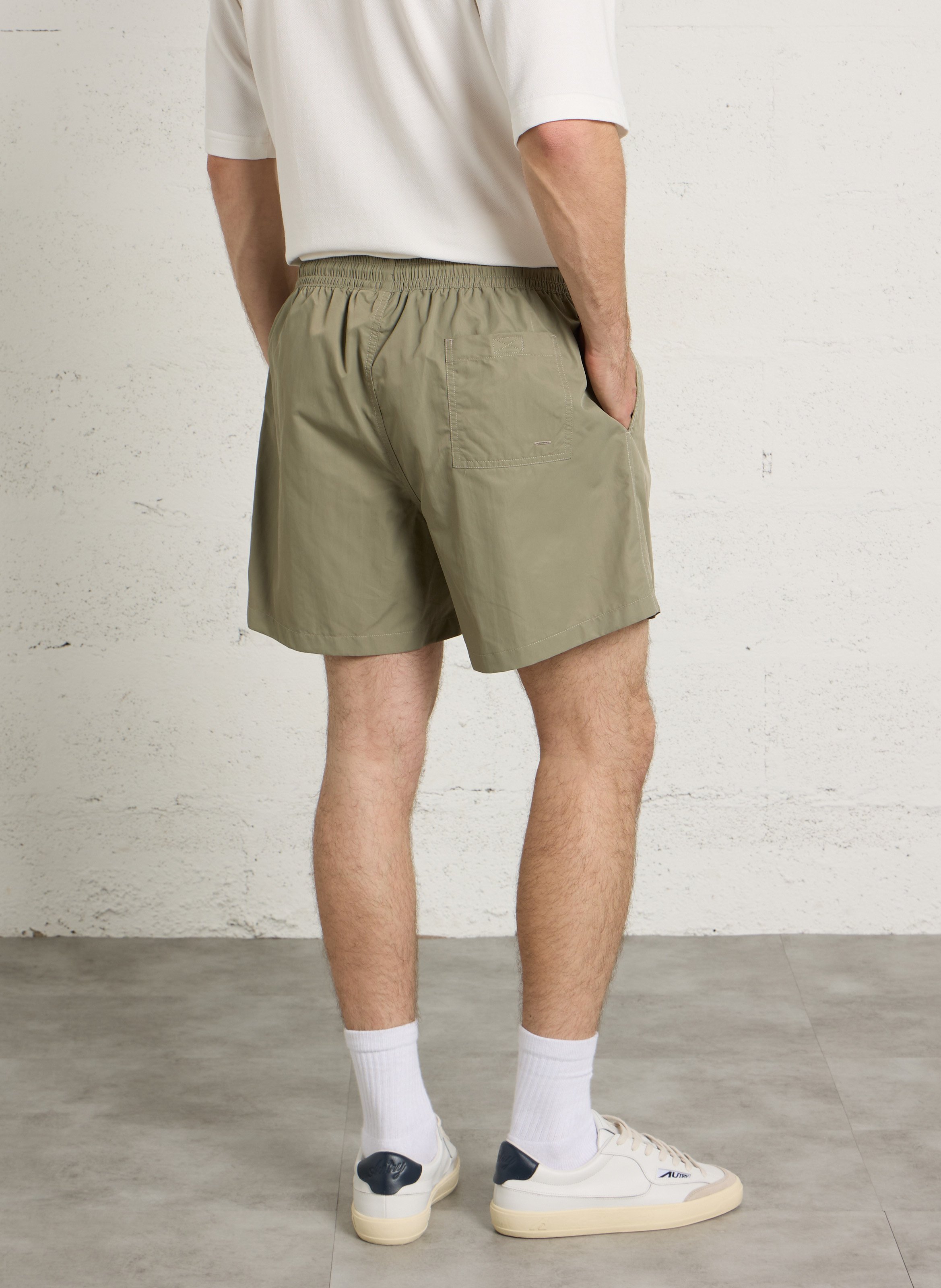 Short de bain droit COLORFUL STANDARD Vert