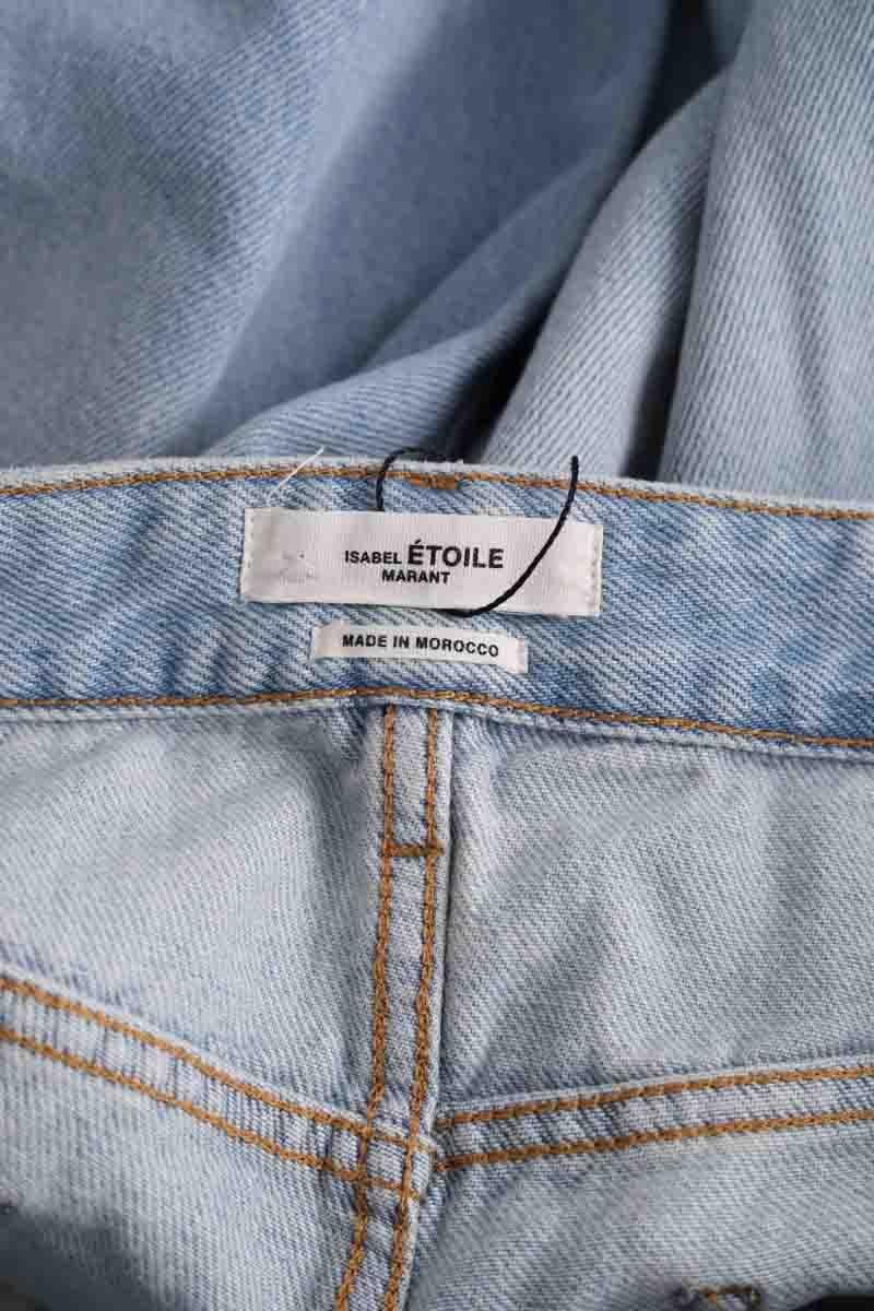 - Straight-leg jeans
- 5 pockets
- Straight cut
- Faded effect ISABEL MARANT - Seconde Main Blue