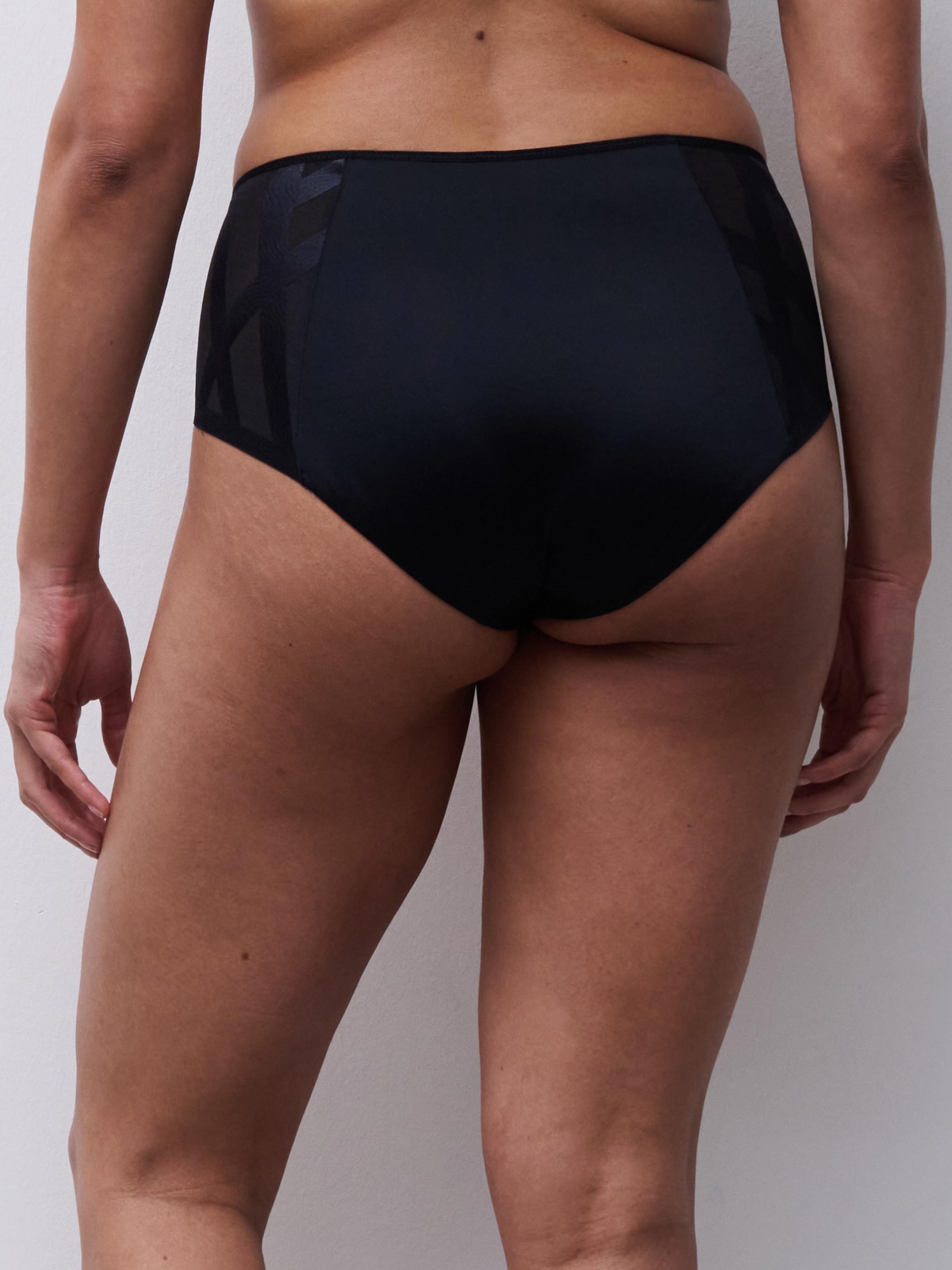 High-waisted panties CHANTELLE Black