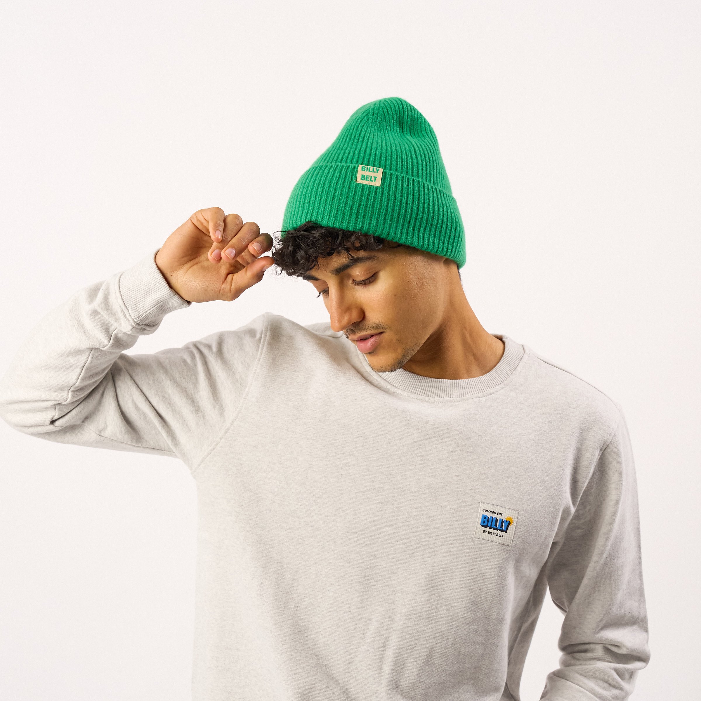 Wool hat BILLYBELT Green