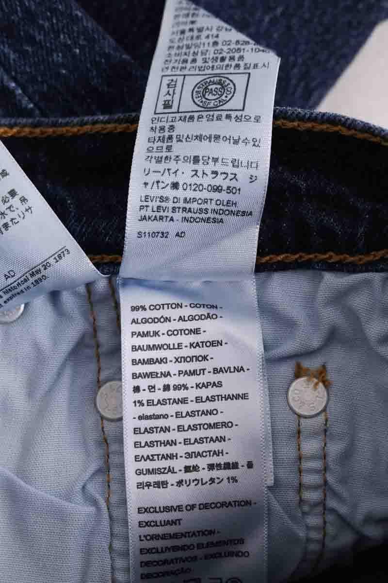 501 straight jeans LEVI'S - Seconde main Blue