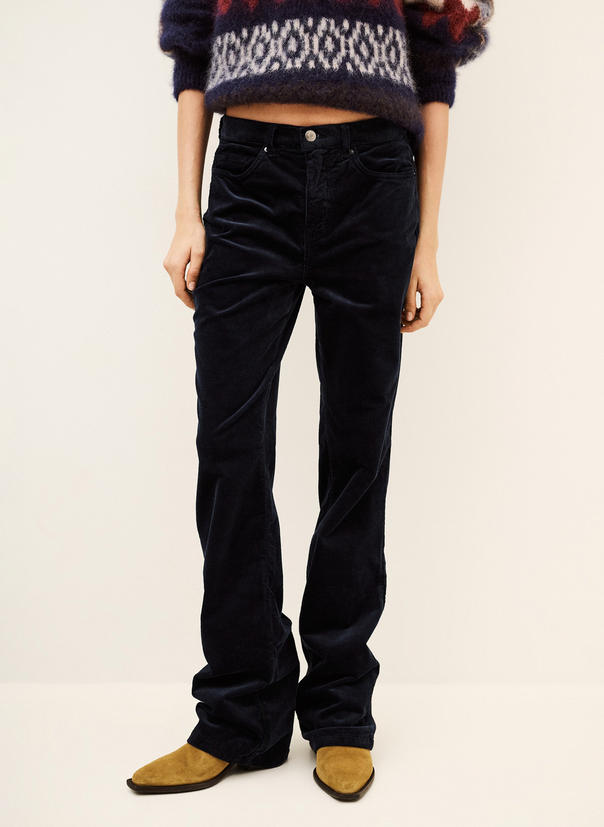 Straight corduroy pants BA&SH