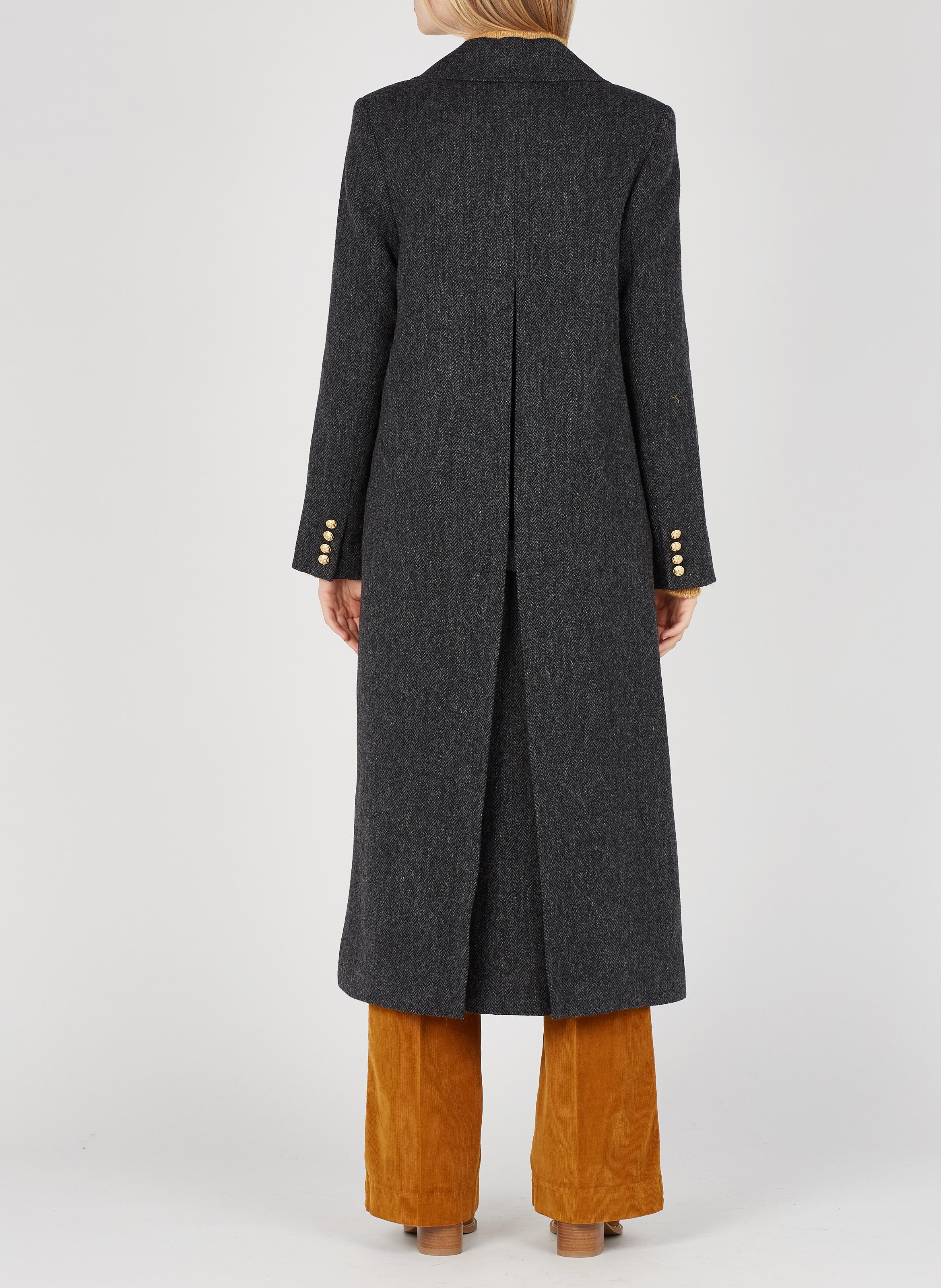 Leren riem met gesp BA&SH Bruin