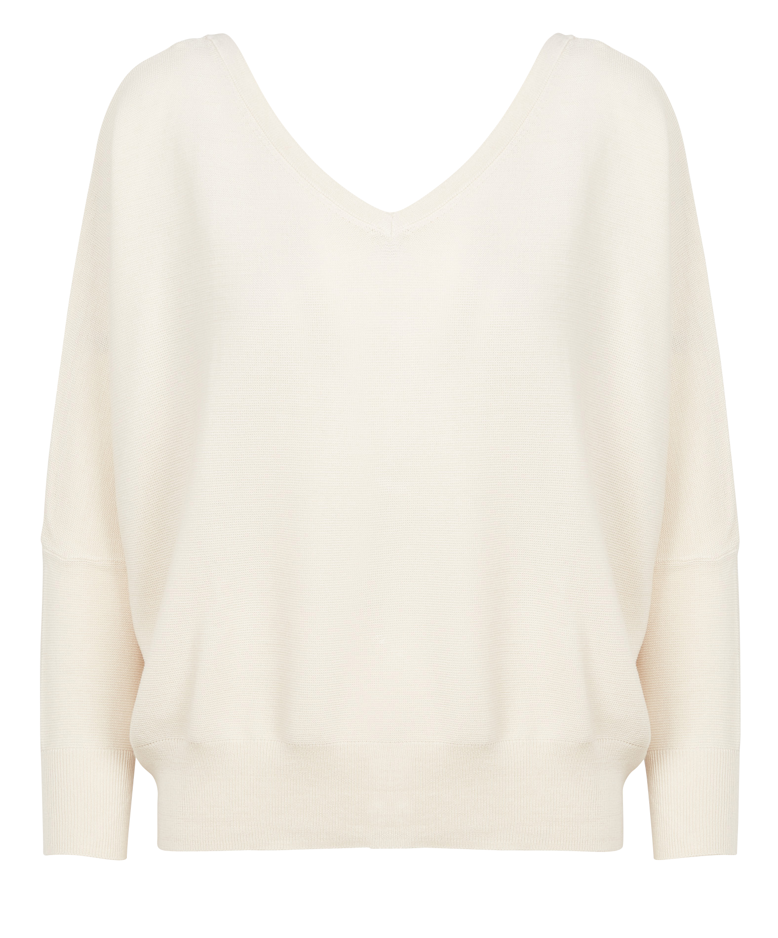 Gilet boutonné col V en coton mélangé BA&SH Beige