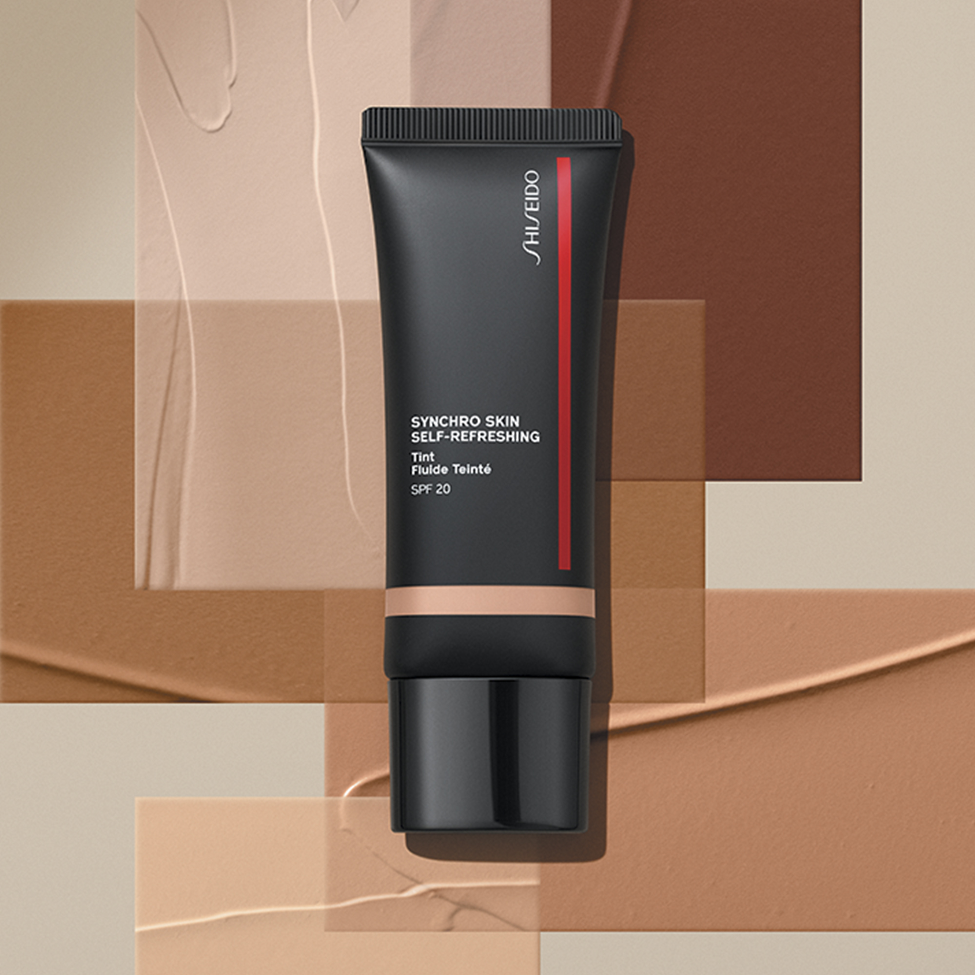 SYNCHRO SKIN SELF-REFRESHING Foundation SHISEIDO 415 - tan kwanzan