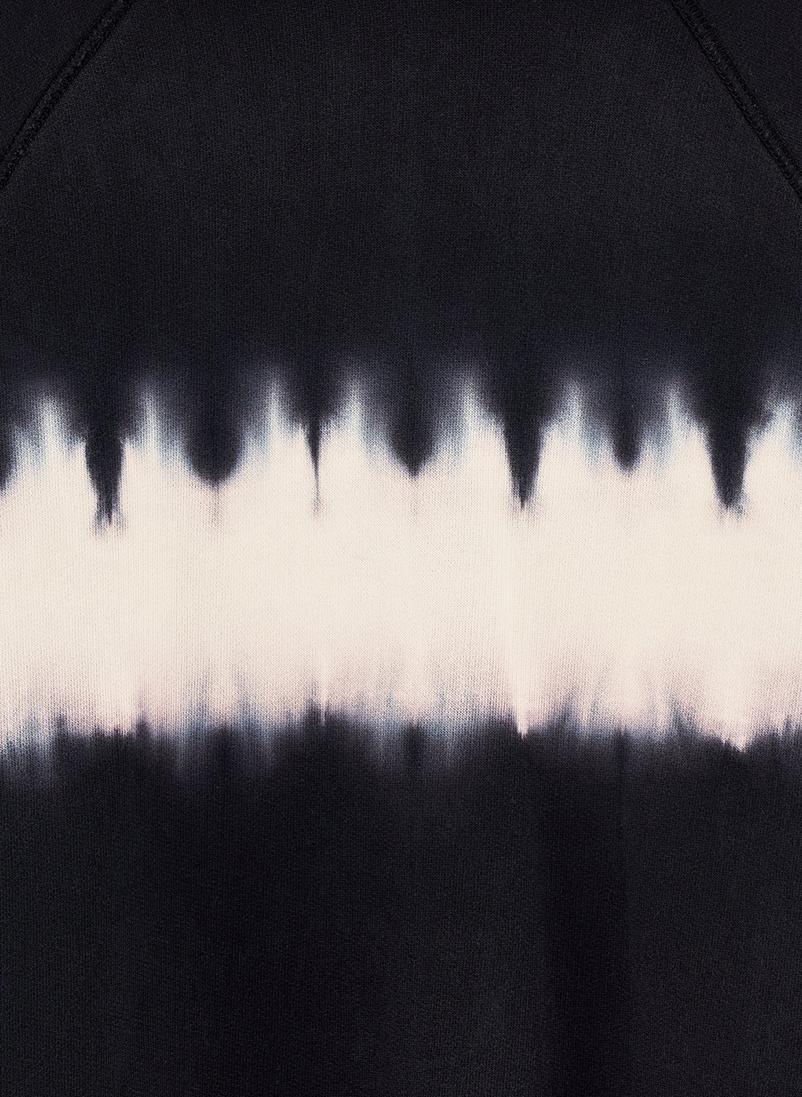 Printed cotton hoodie BELLEROSE Blue