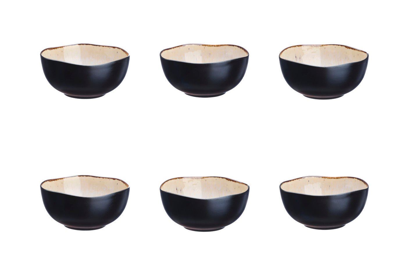 Iris bowl ø12cm - 6 pieces - ivory white BJORN White