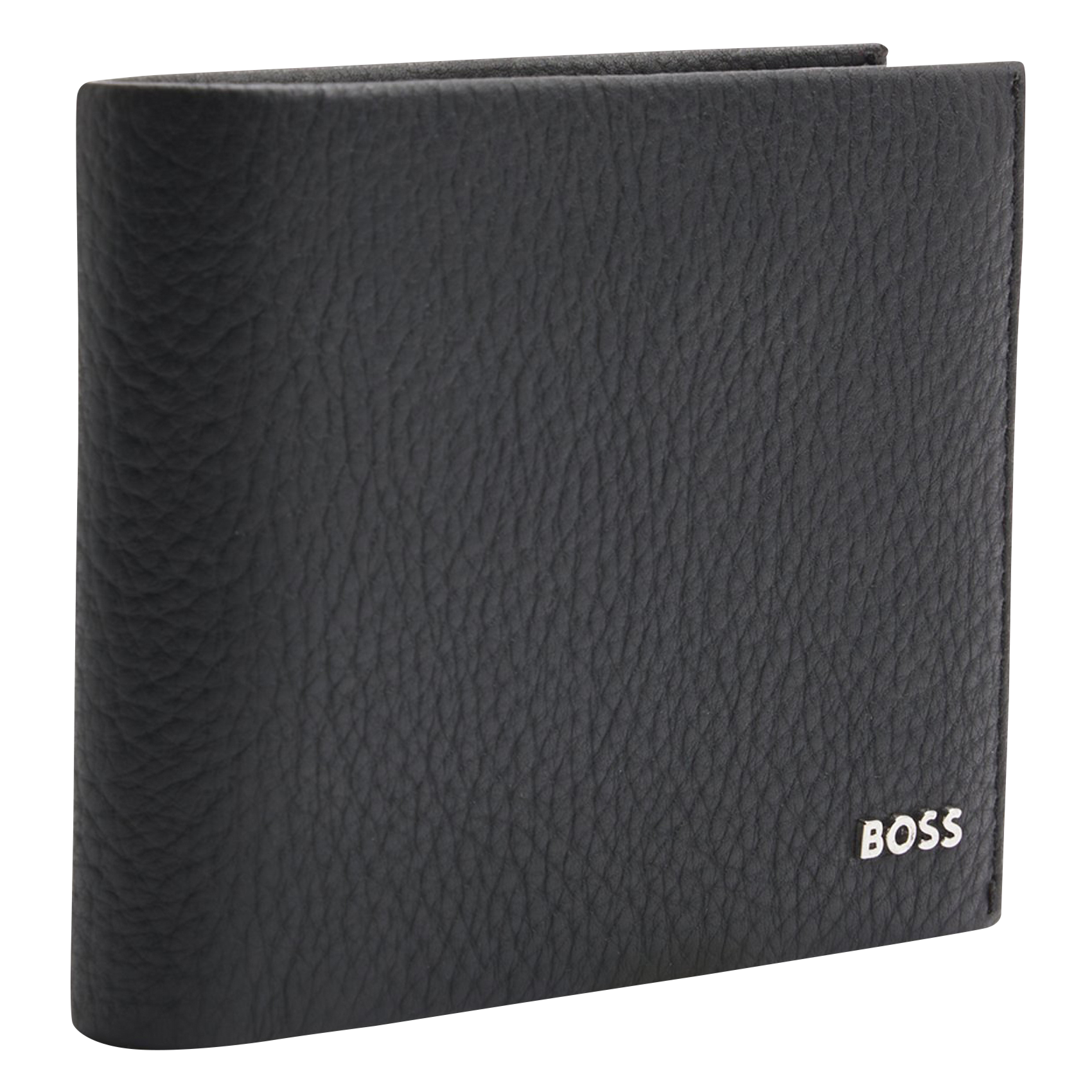 Babylon leather wallet BOSS Black