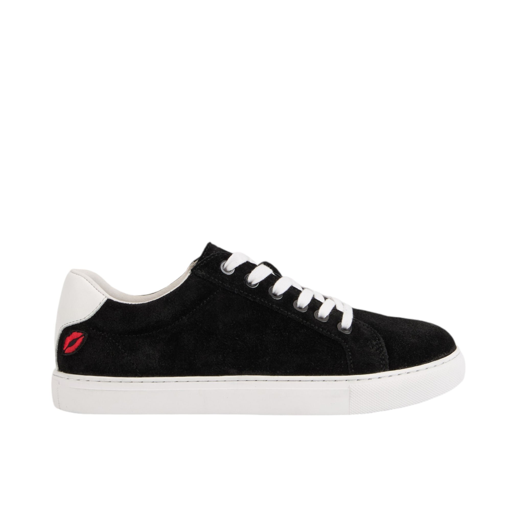 Jimmy leather sneakers BONS BAISERS PARIS Black