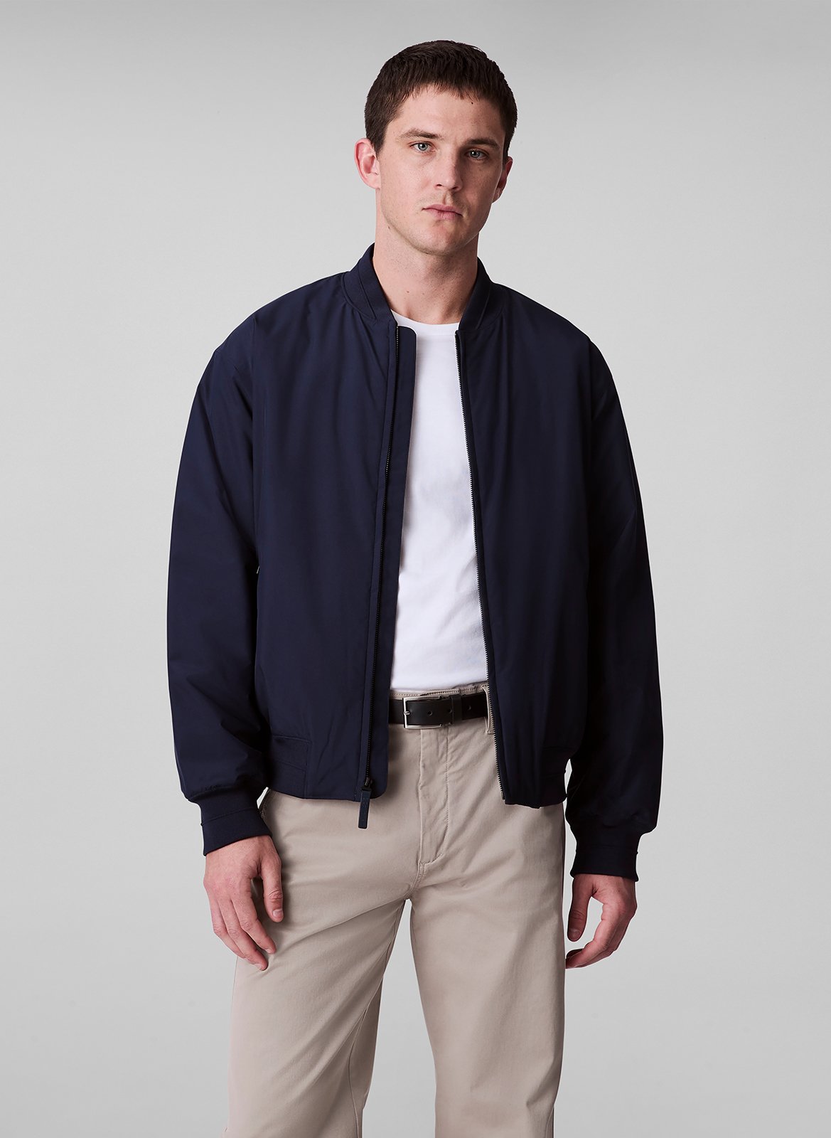 Blouson col rond CALVIN KLEIN Bleu