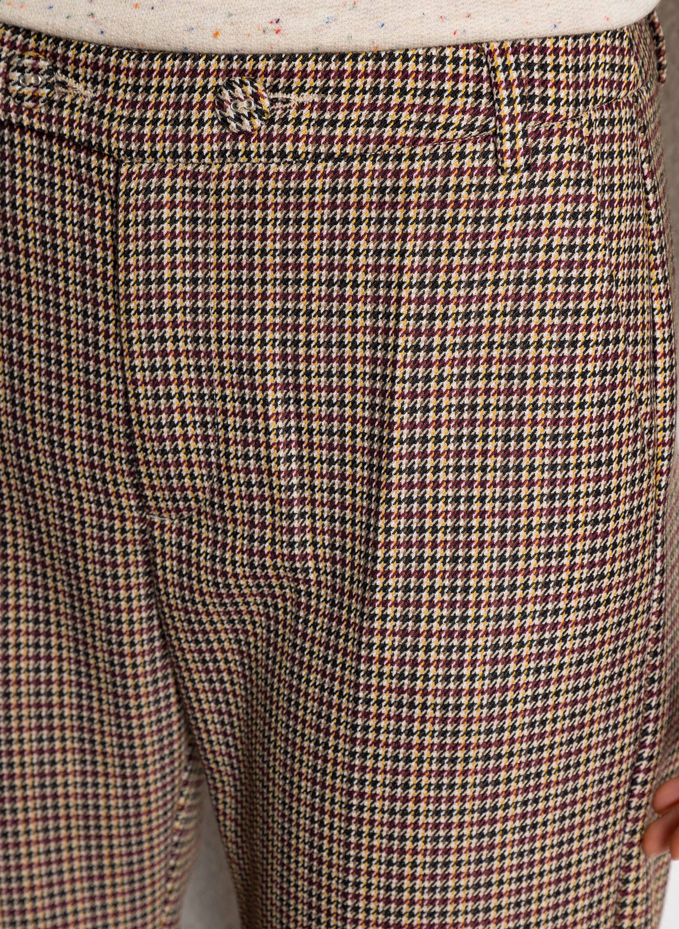 Printed tailored pants I CODE Pink