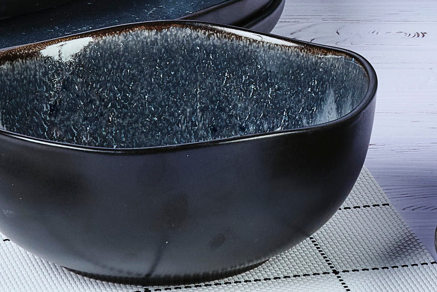 Bol iris ø16,5cm - 6 pièces - bleu nuit BJORN Bleu