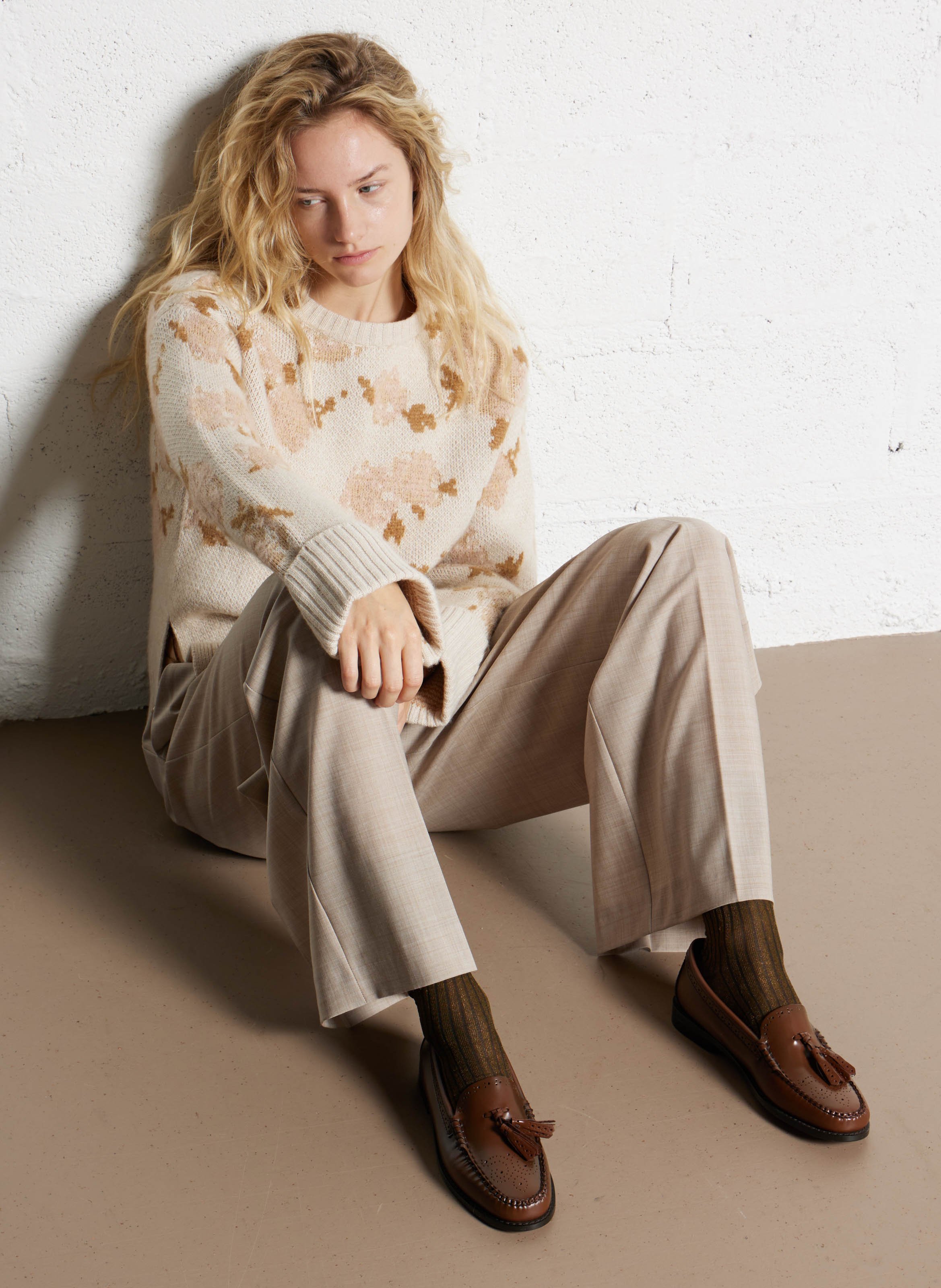 Mokassins aus Glattleder GH BASS Braun