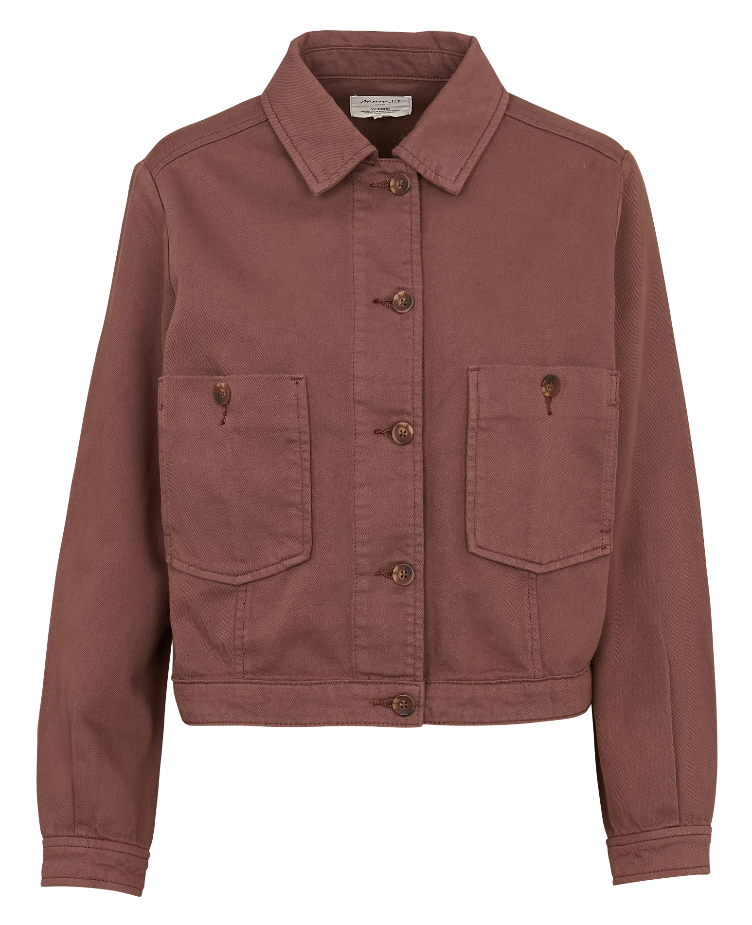 Veste col classique en coton  MAISON 123 Marron
