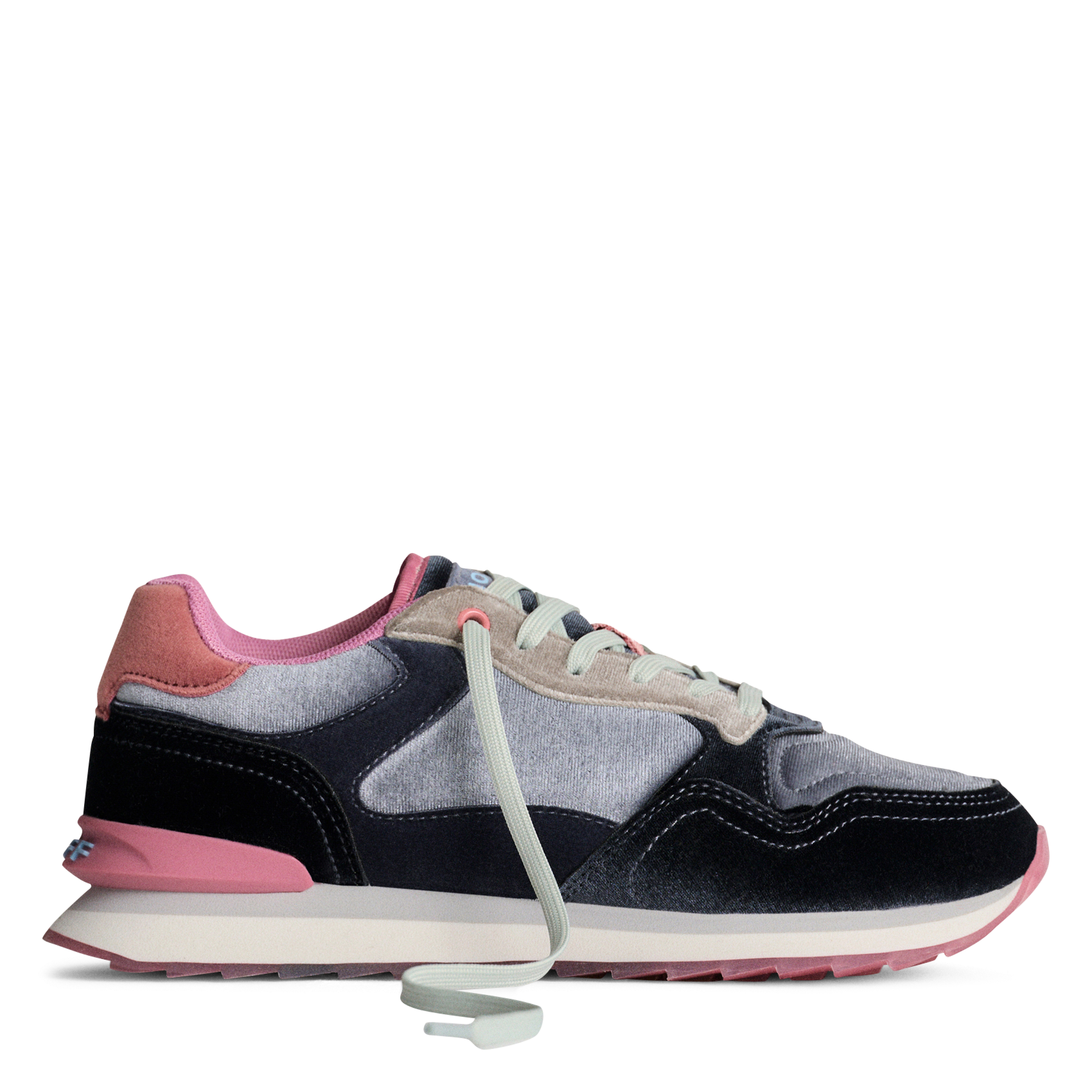 Baskets basses bimatière HOFF Bleu