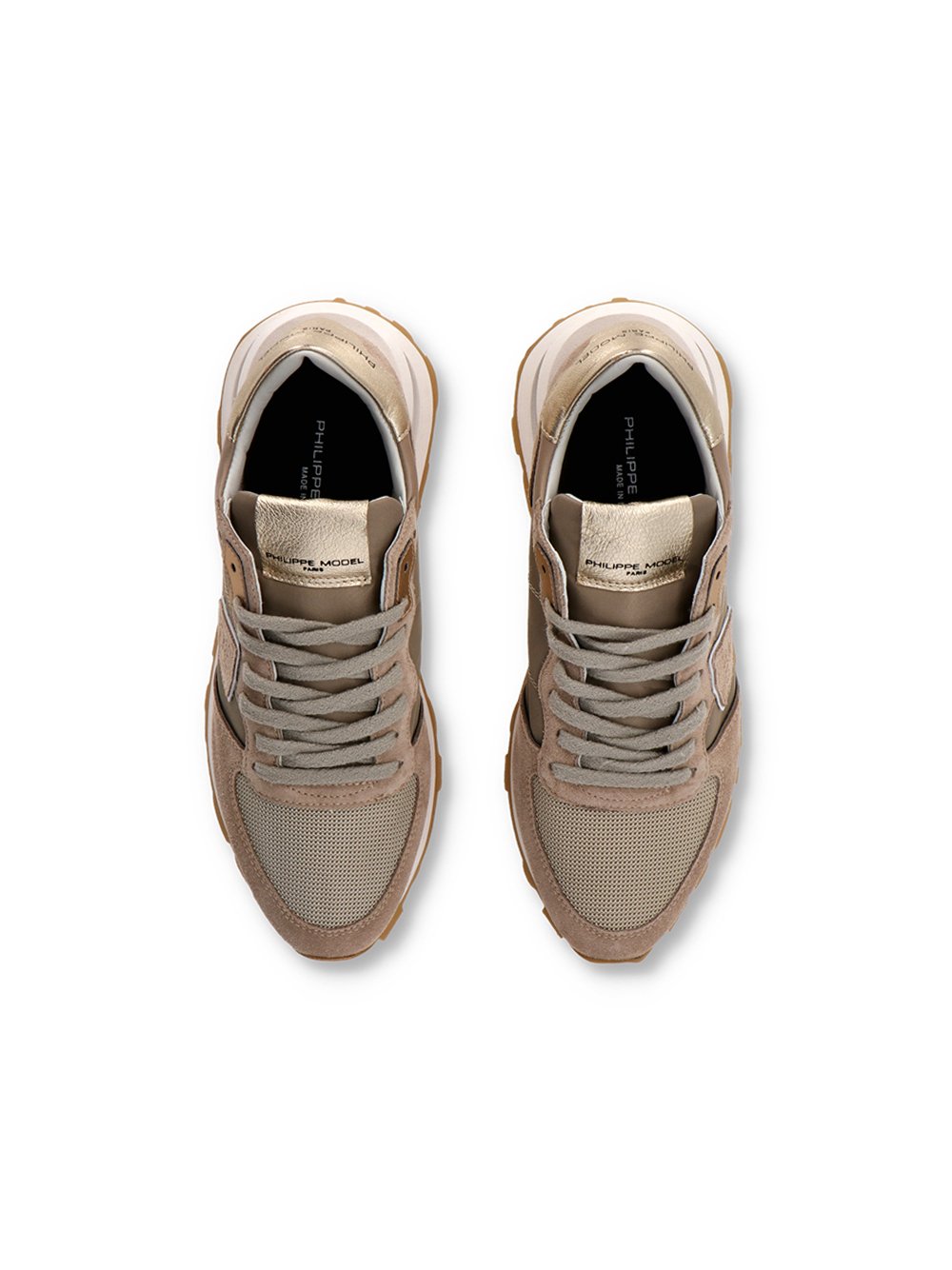 Sneakers Tropez Haute Running PHILIPPE MODEL Beige