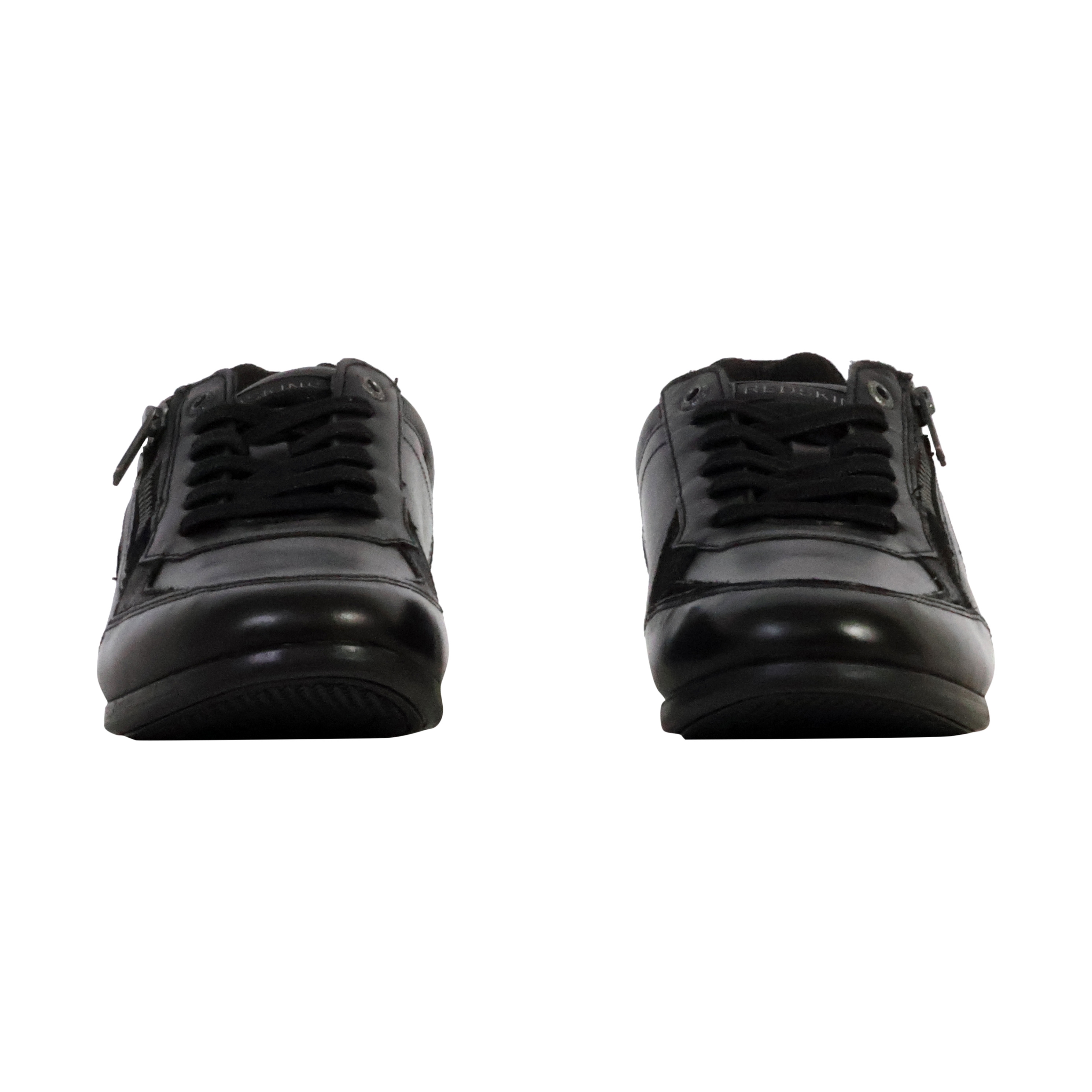 Leather sneakers vamos REDSKINS Black