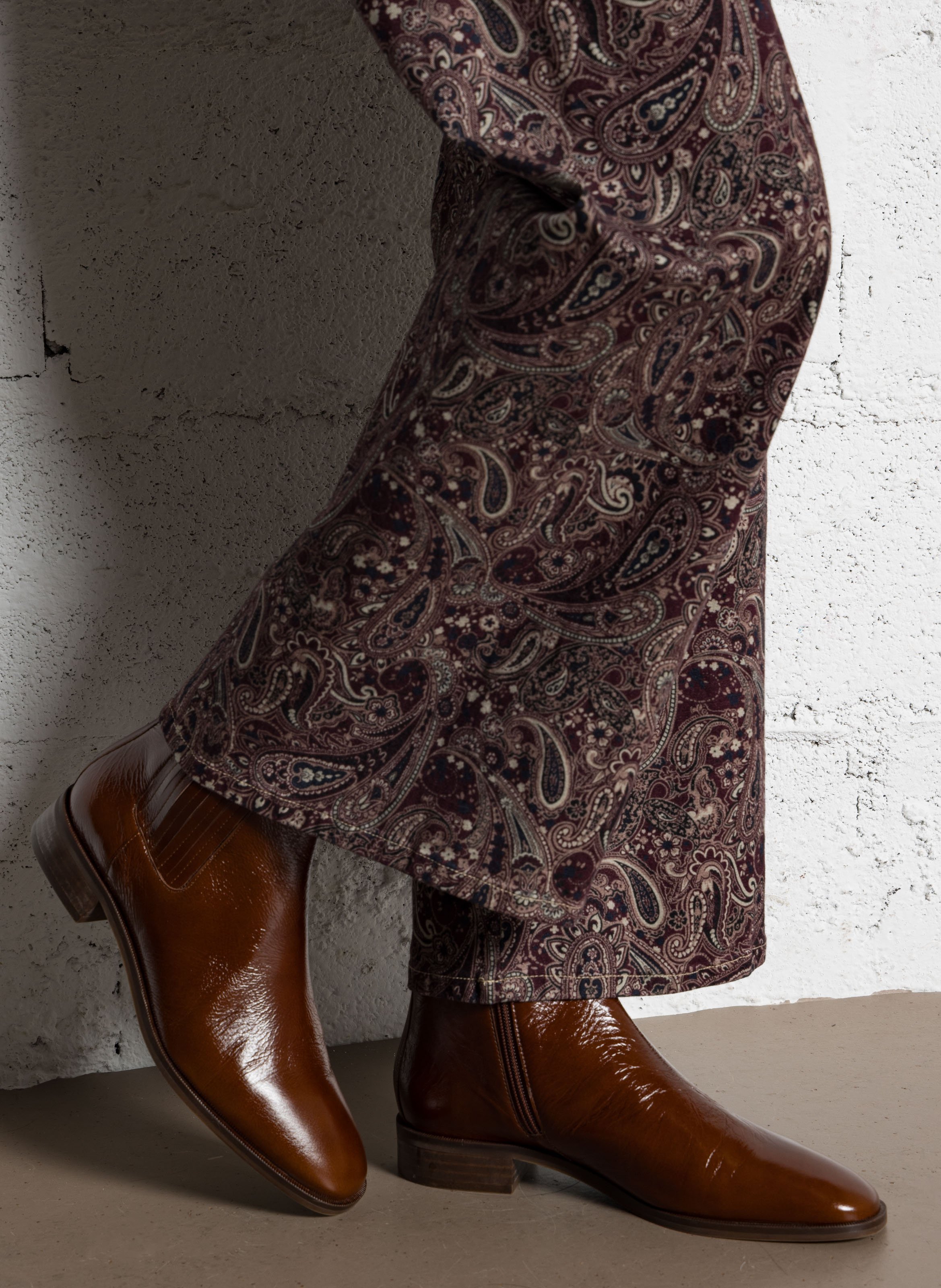 Bottines en cuir BOCAGE Marron