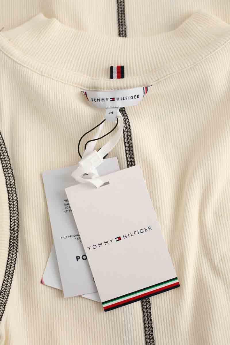 Azawood sleeveless top TOMMY HILFIGER - SECONDE MAIN Beige