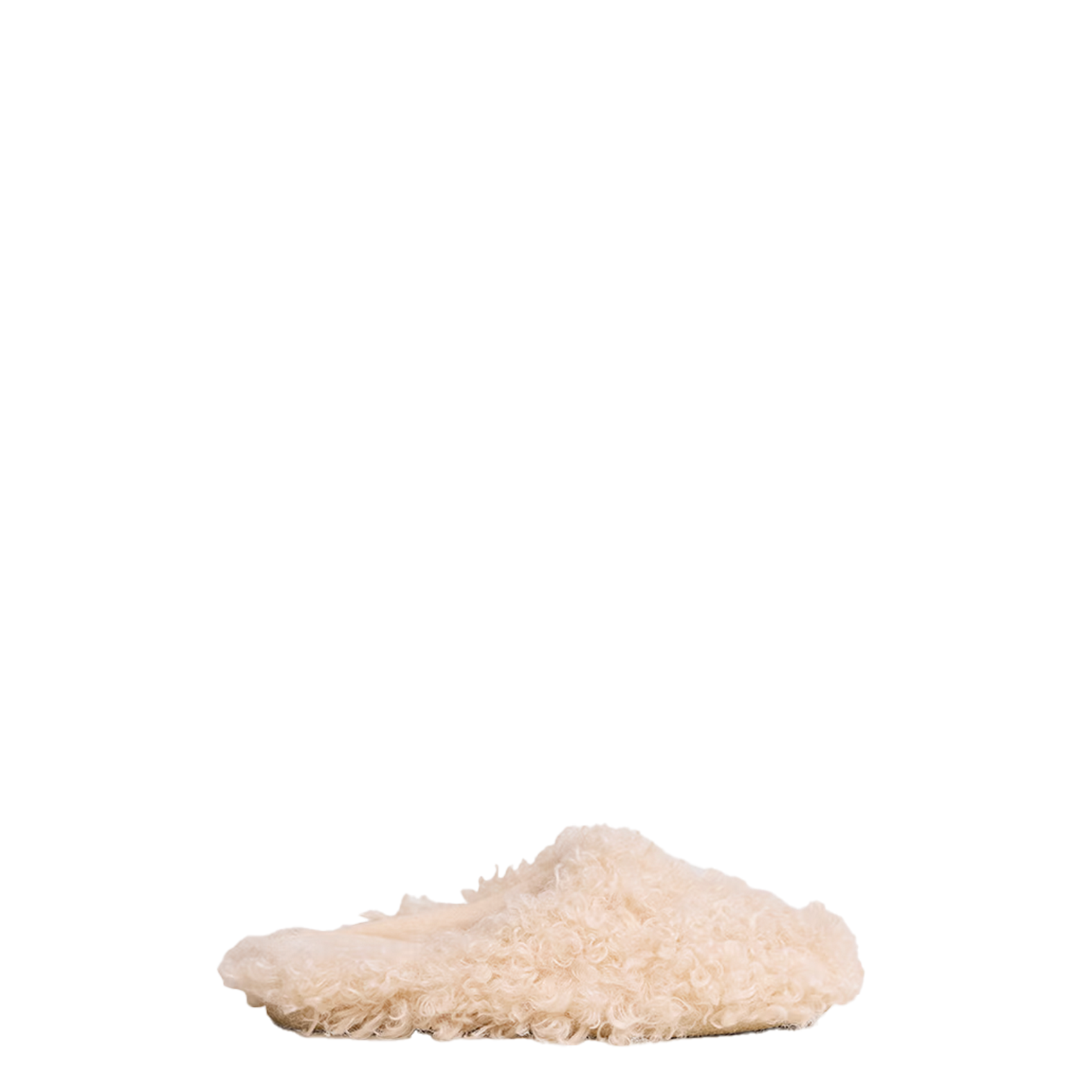 Chausson en fourrure synthétque JONAK Beige