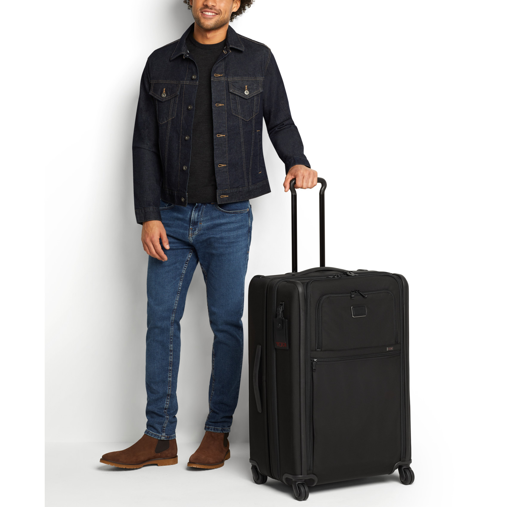 Tumi Alpha 4-Wheel Large Suitcase TUMI Black