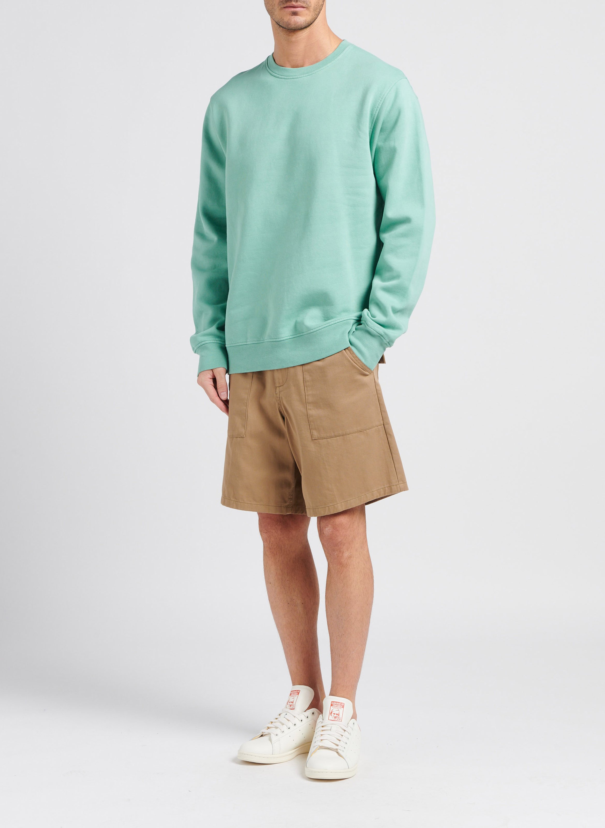 Weite Baumwollshorts FARAH Beige