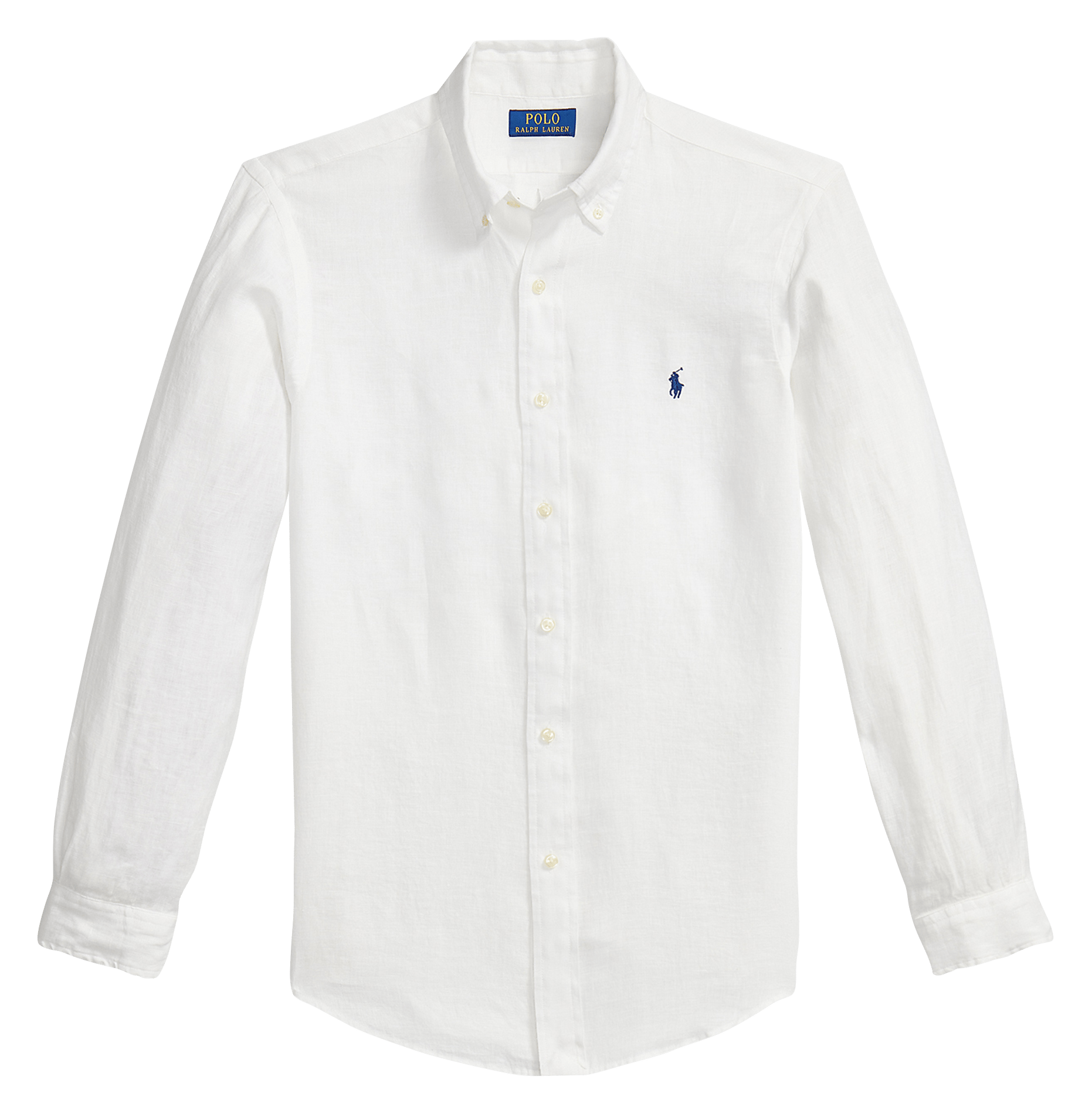 Linnen, regular fit overhemd POLO RALPH LAUREN Wit