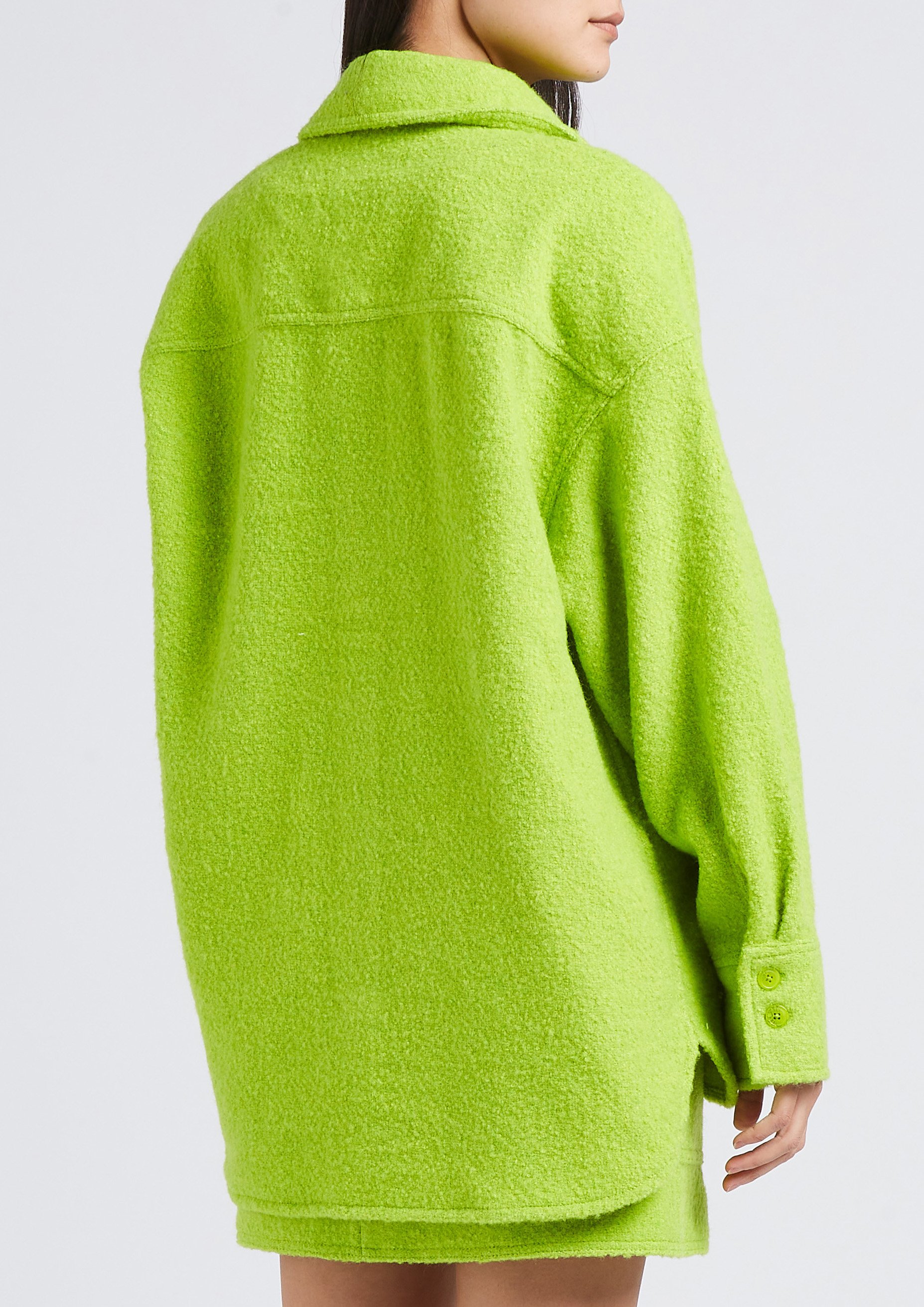 Veste ample col classique SAMSOE SAMSOE Vert