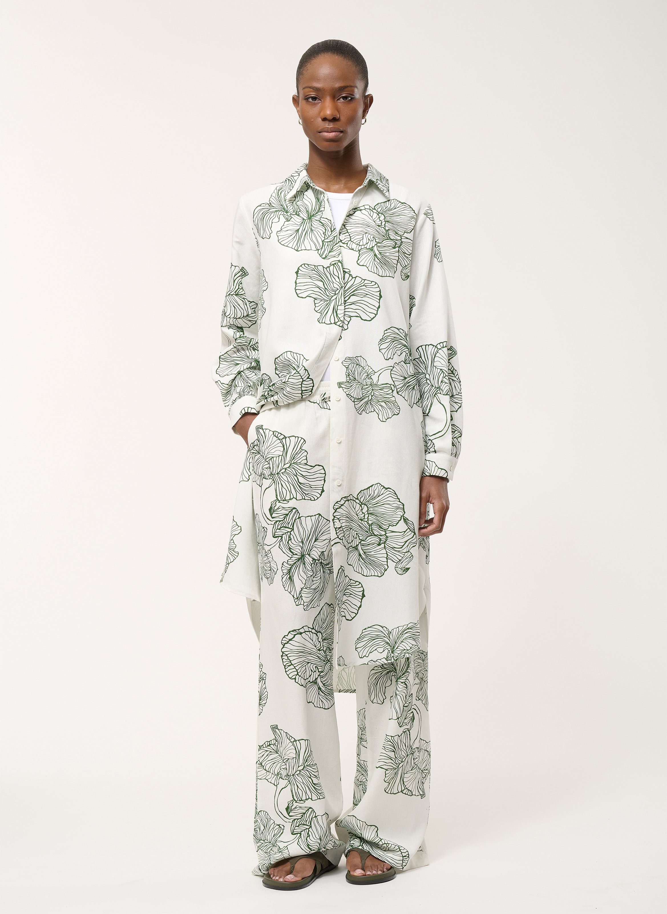 Chemise à imprimé floral col classique  HUMILITY Multicolore