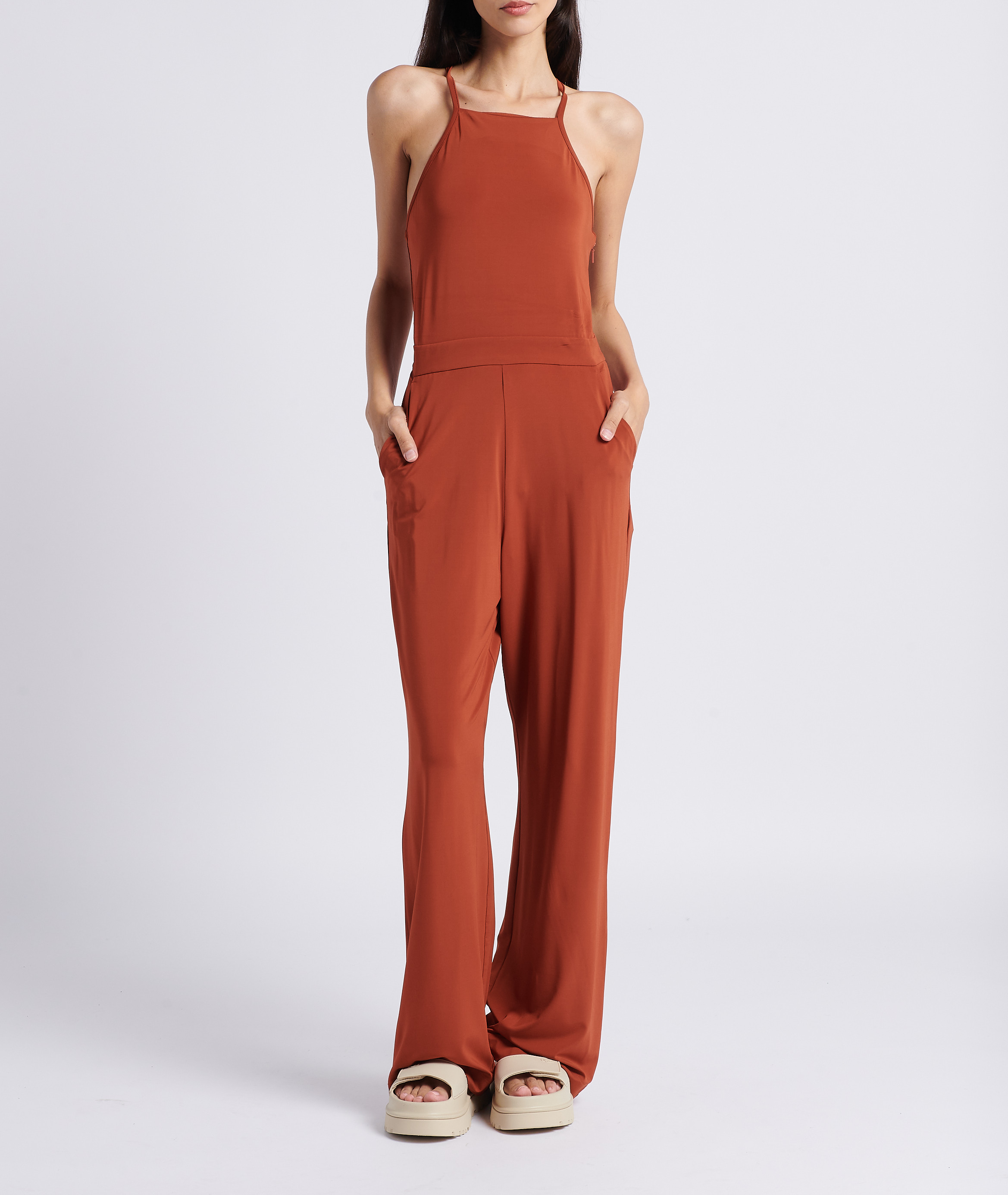 Beachwear jumpsuit MAX MARA LEISURE Red